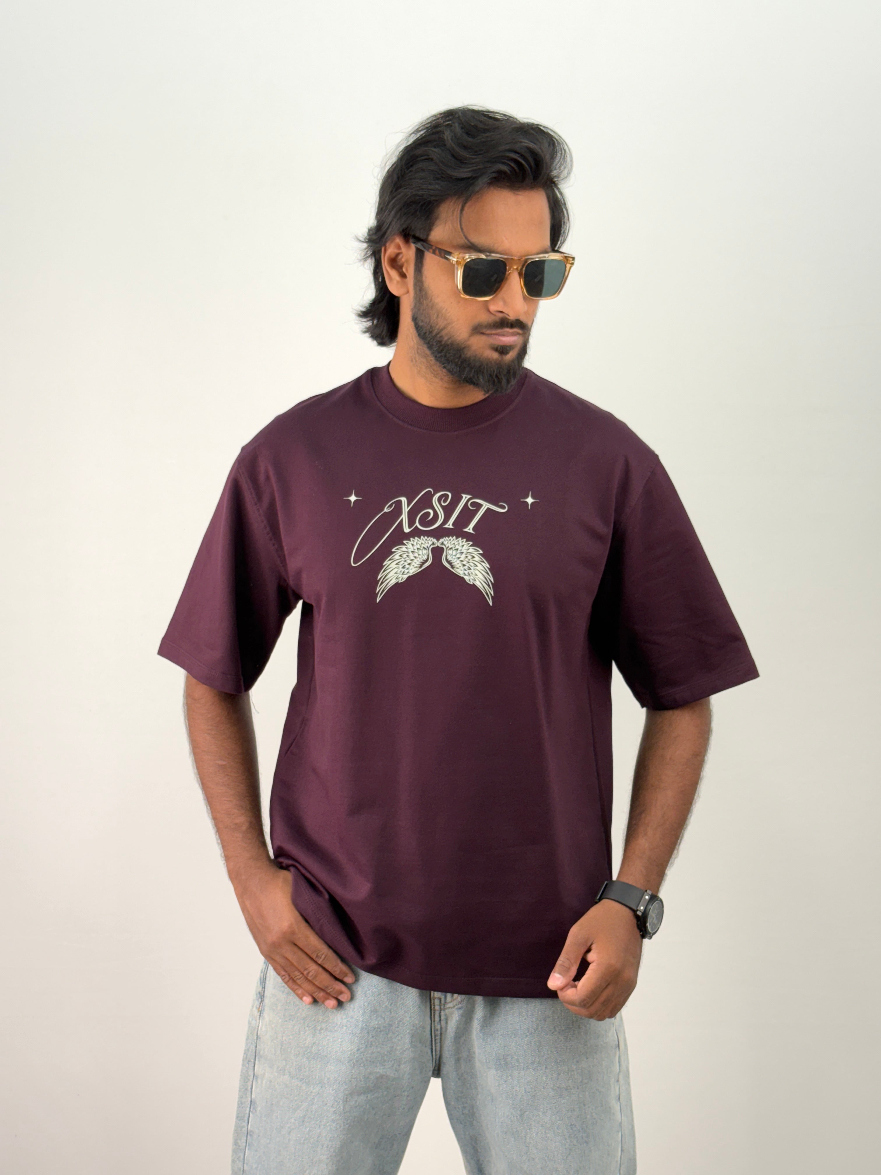 Wine Oversized T-Shirt