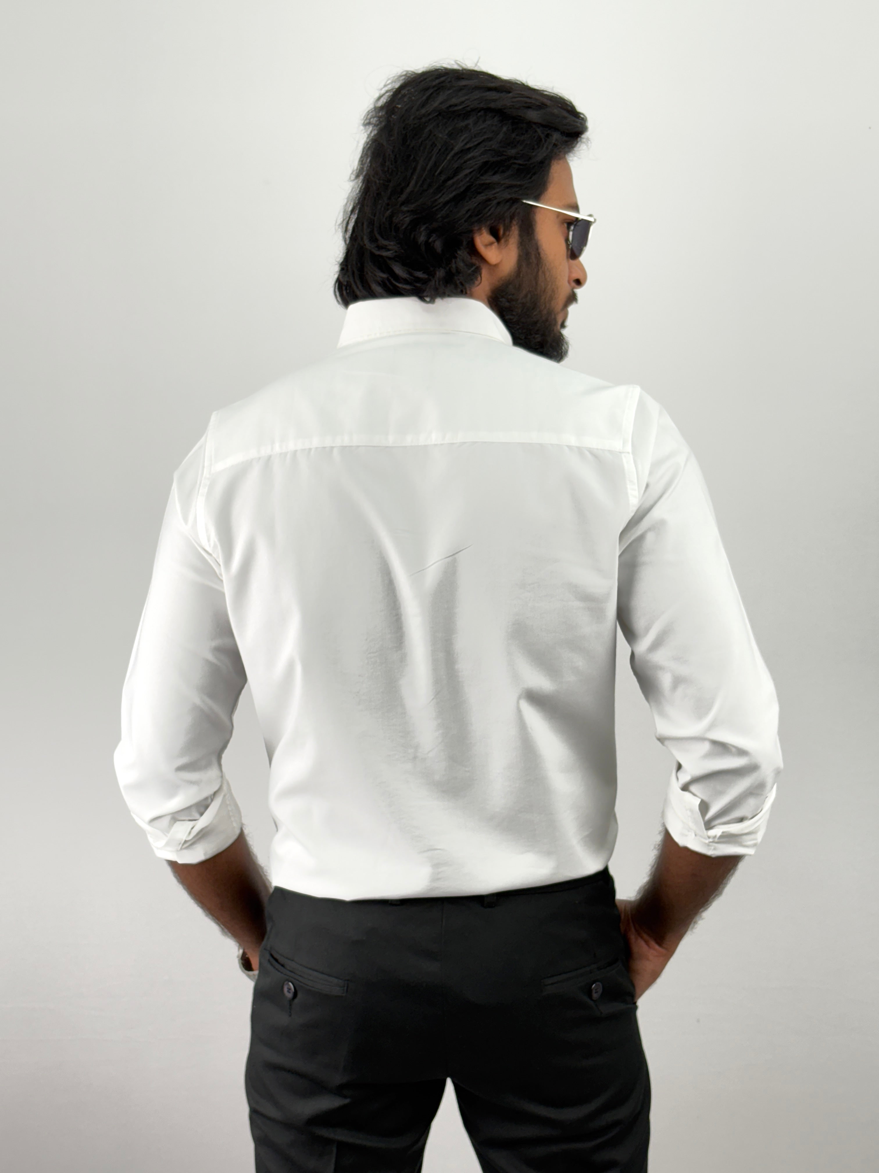 White Plain Oxford Shirt