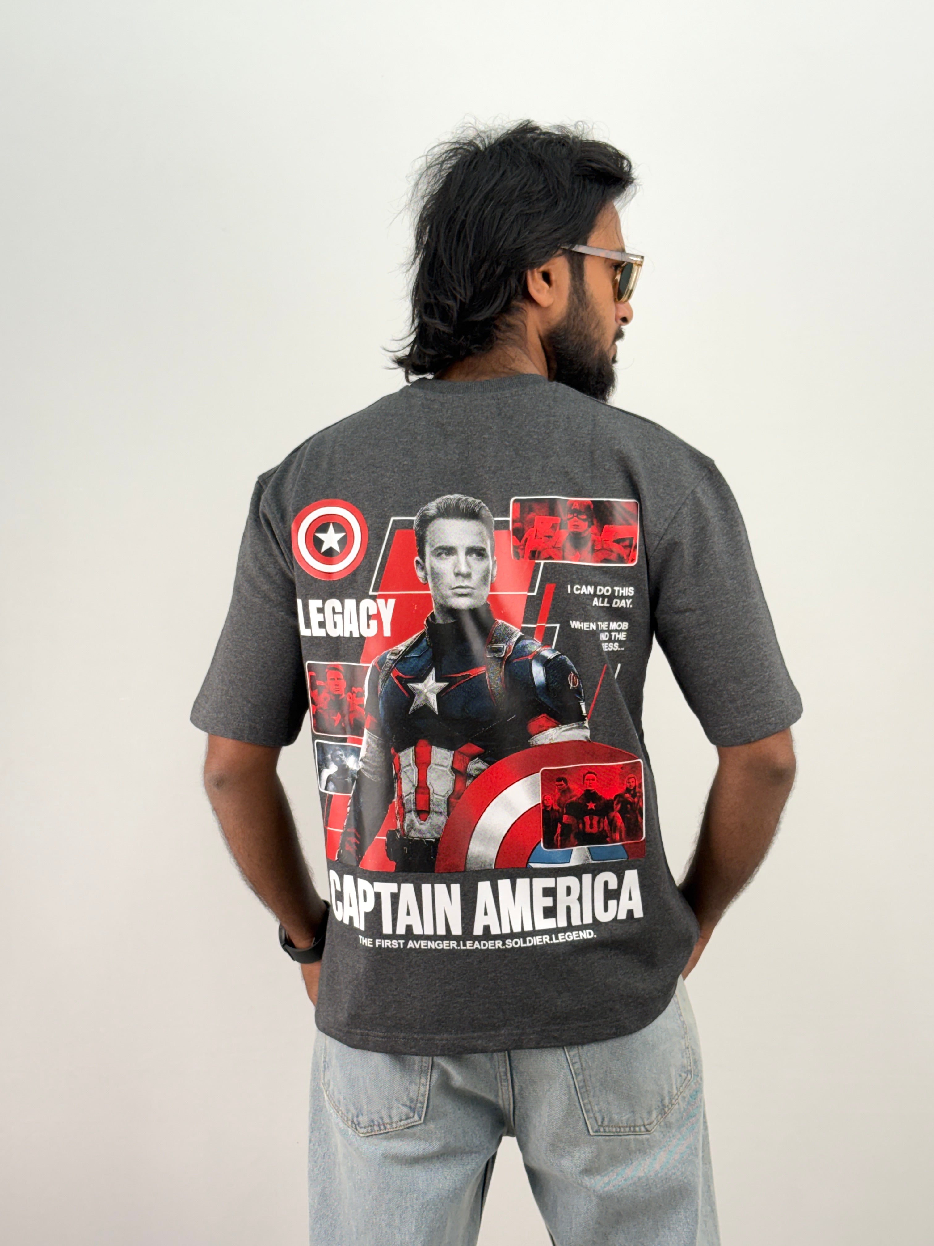 Captain America Oversized T-Shirt