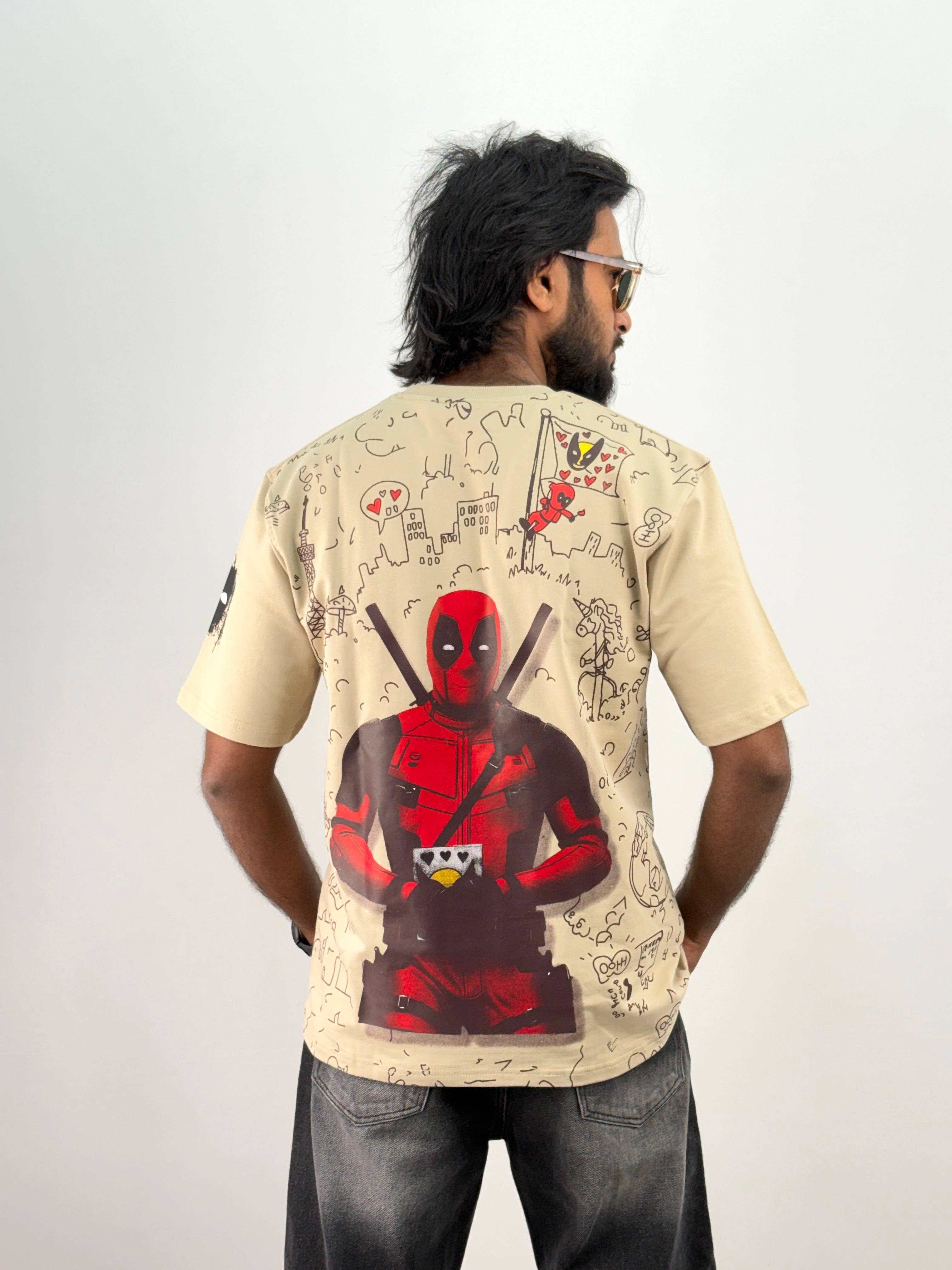 Deadpool Oversized T-Shirt