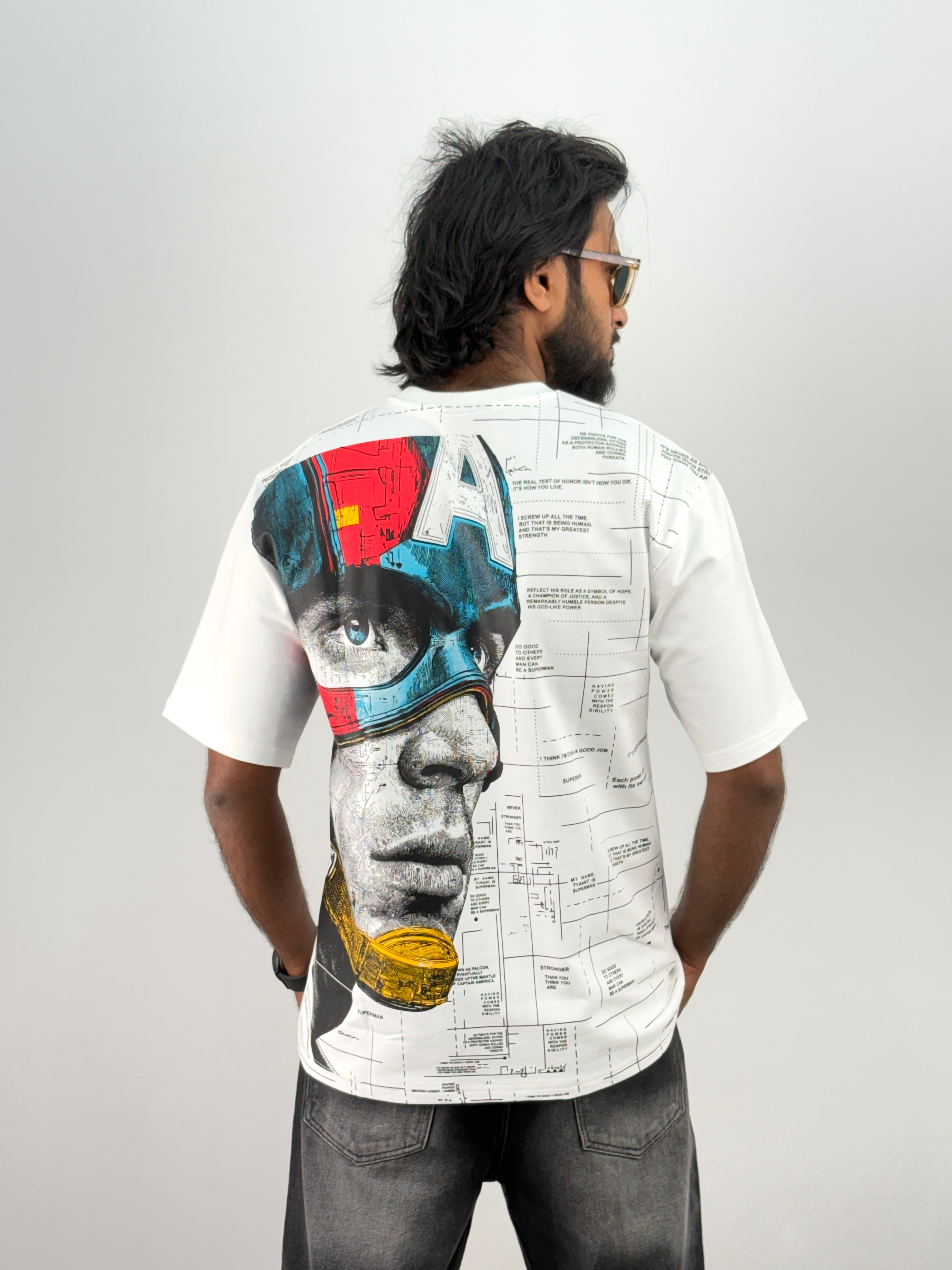 Captain America Oversized T-Shirt