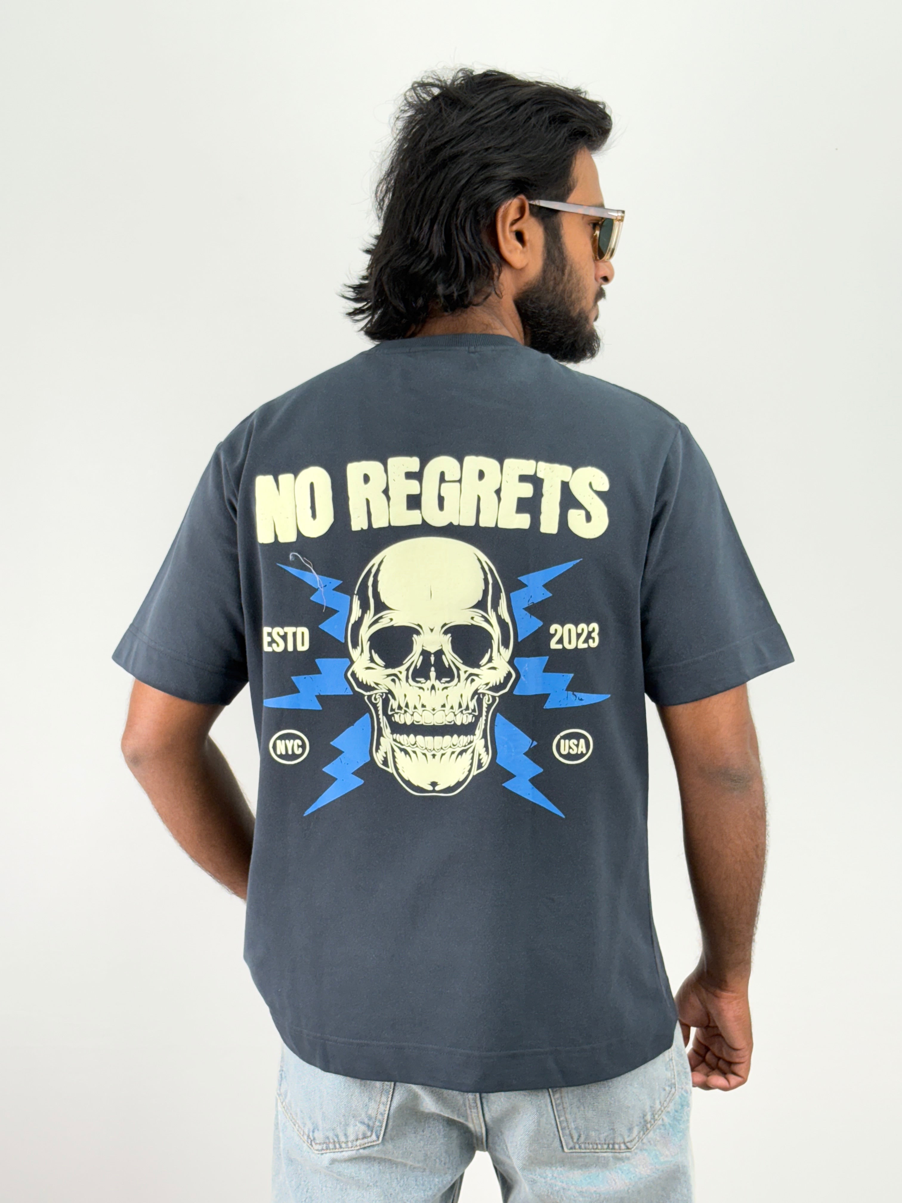 Navy Oversized T-Shirt