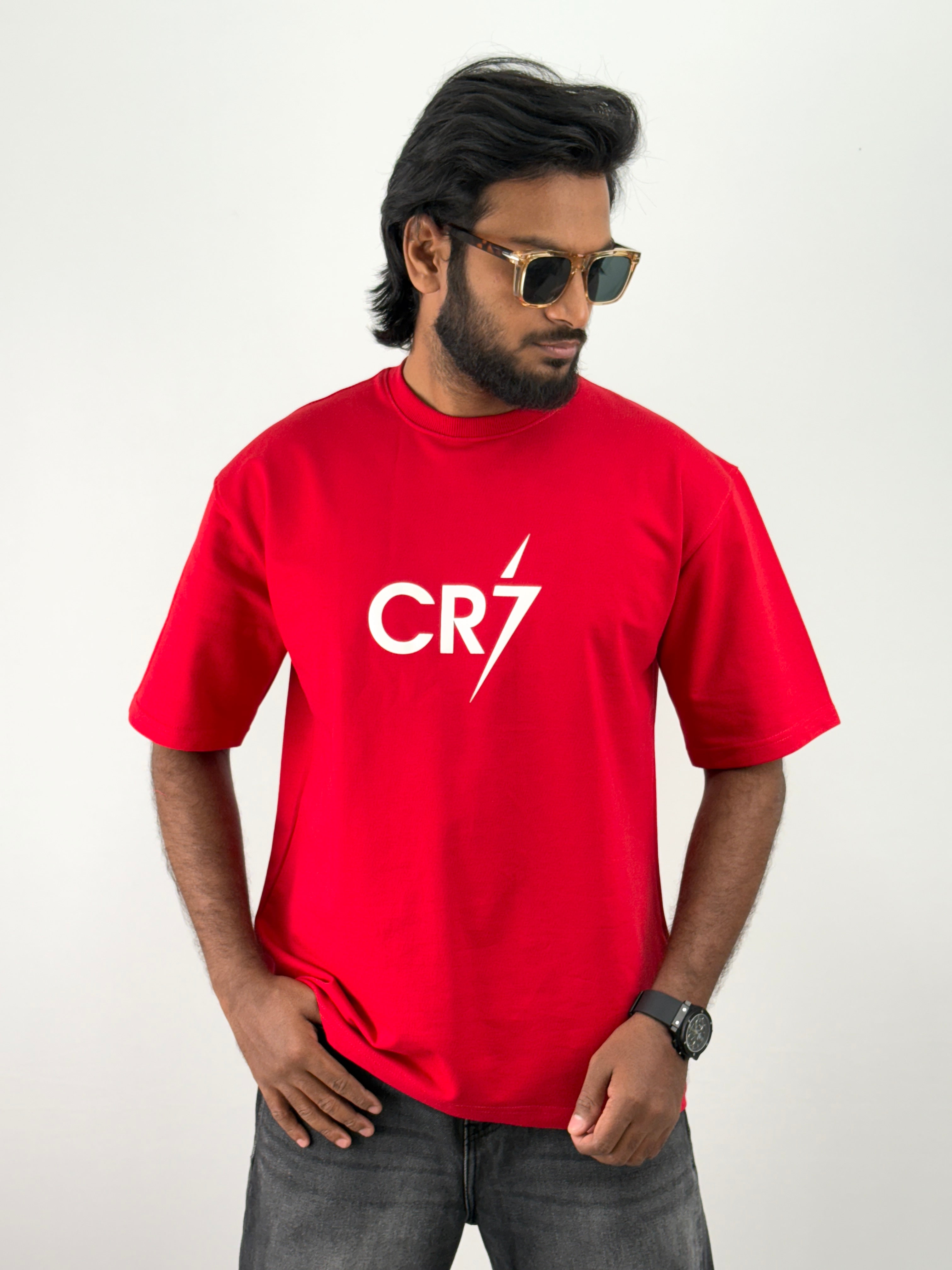 Red Oversized T-Shirt