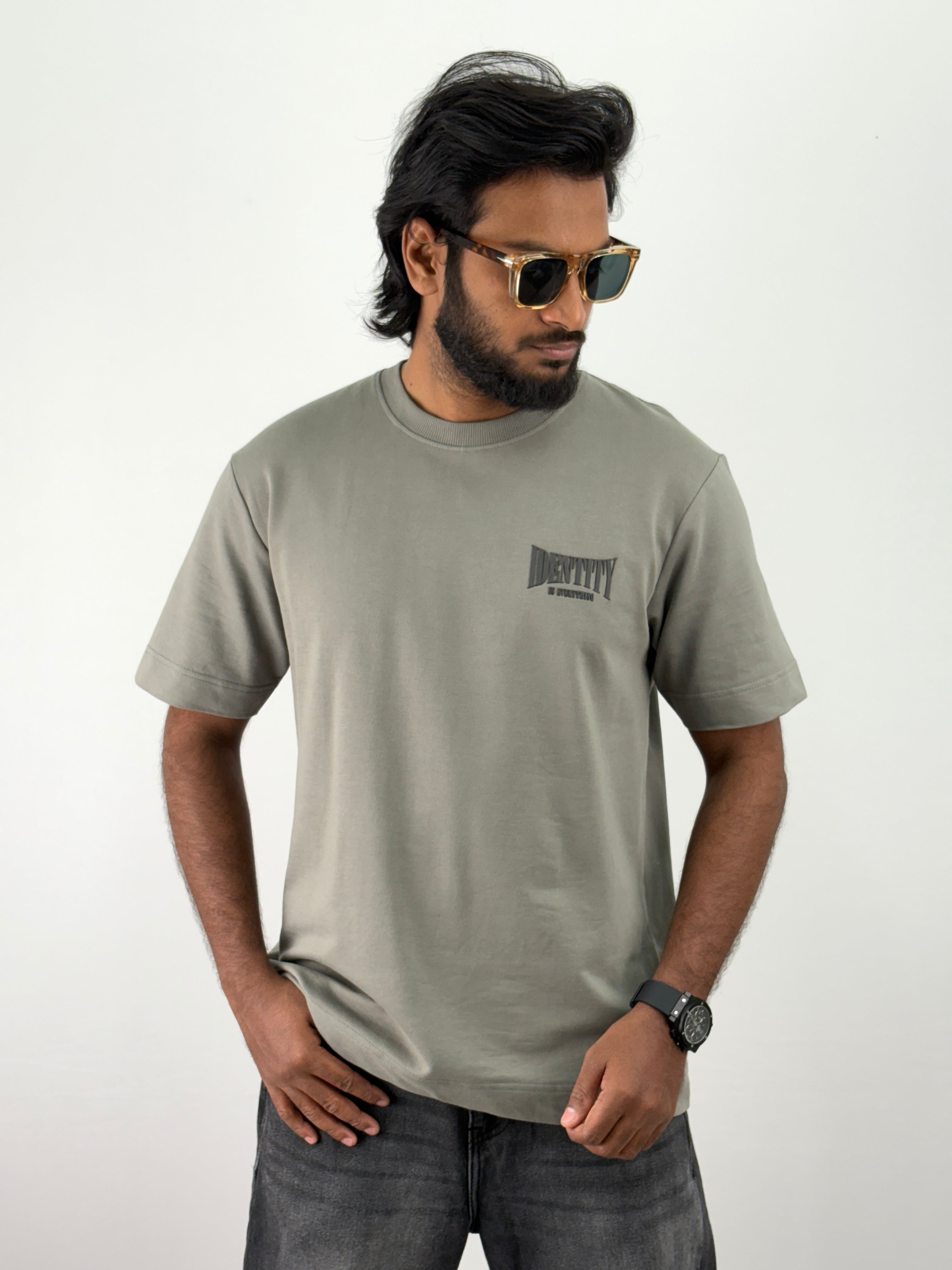 Grey Oversized T-Shirt