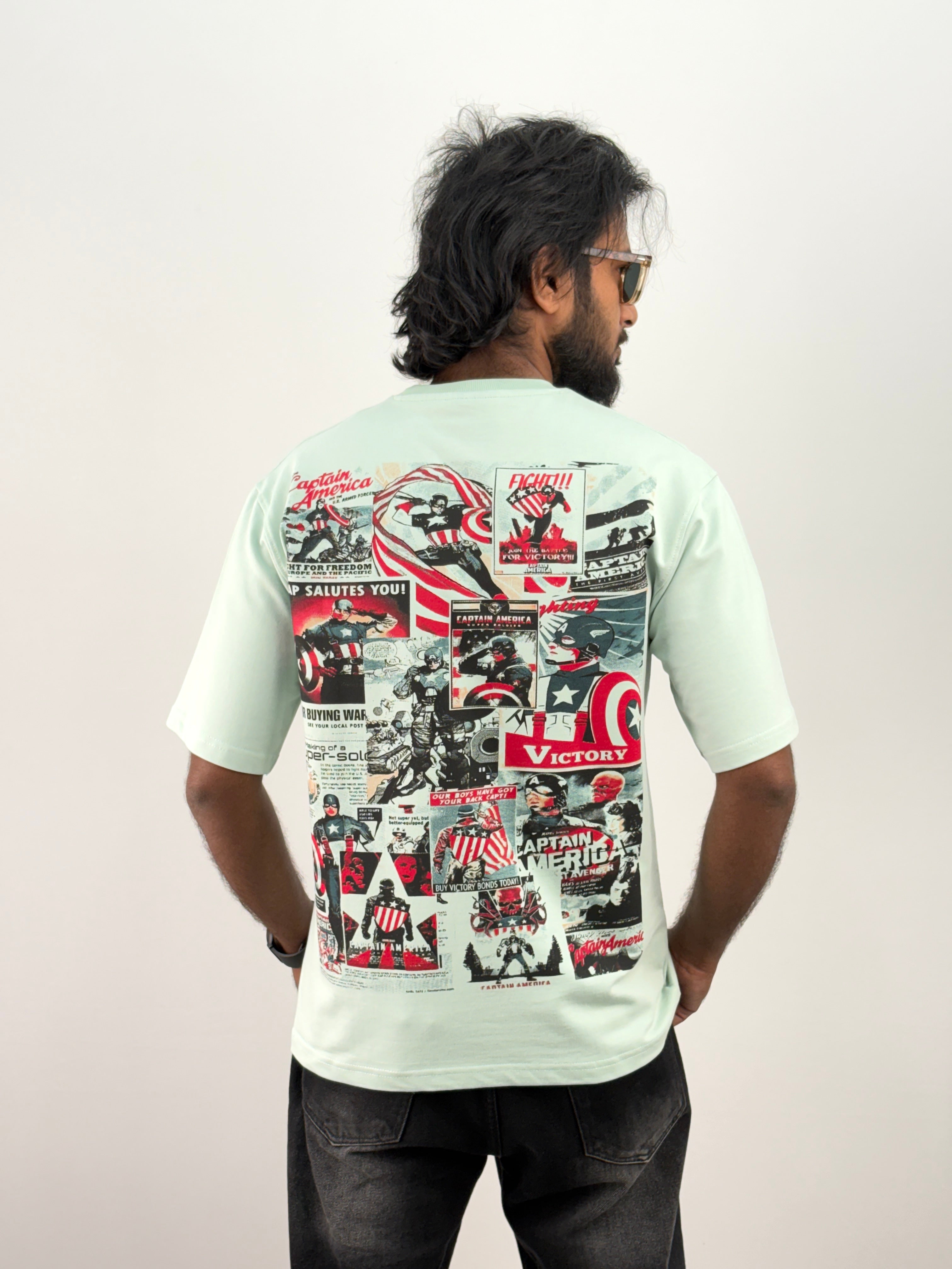 Captain America Oversized T-Shirt