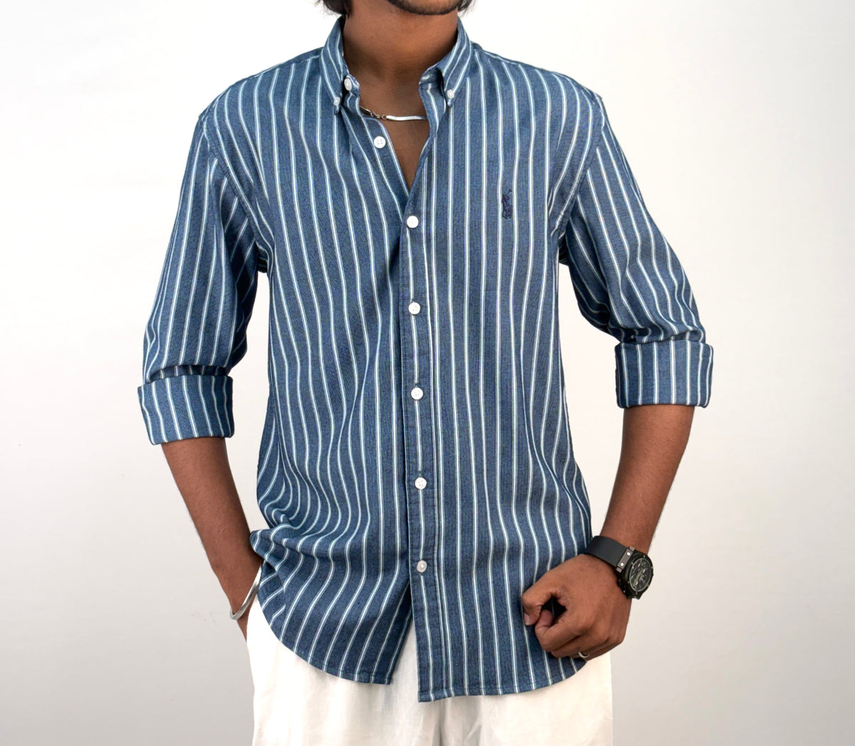 Blue Stripe Shirt 3