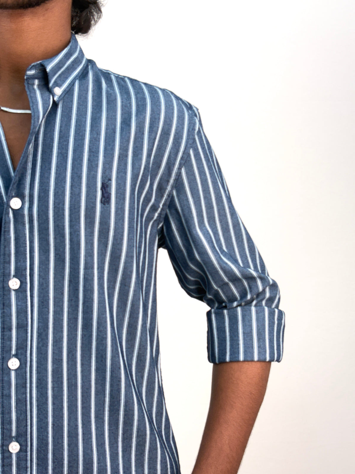 Blue Stripe Shirt 3