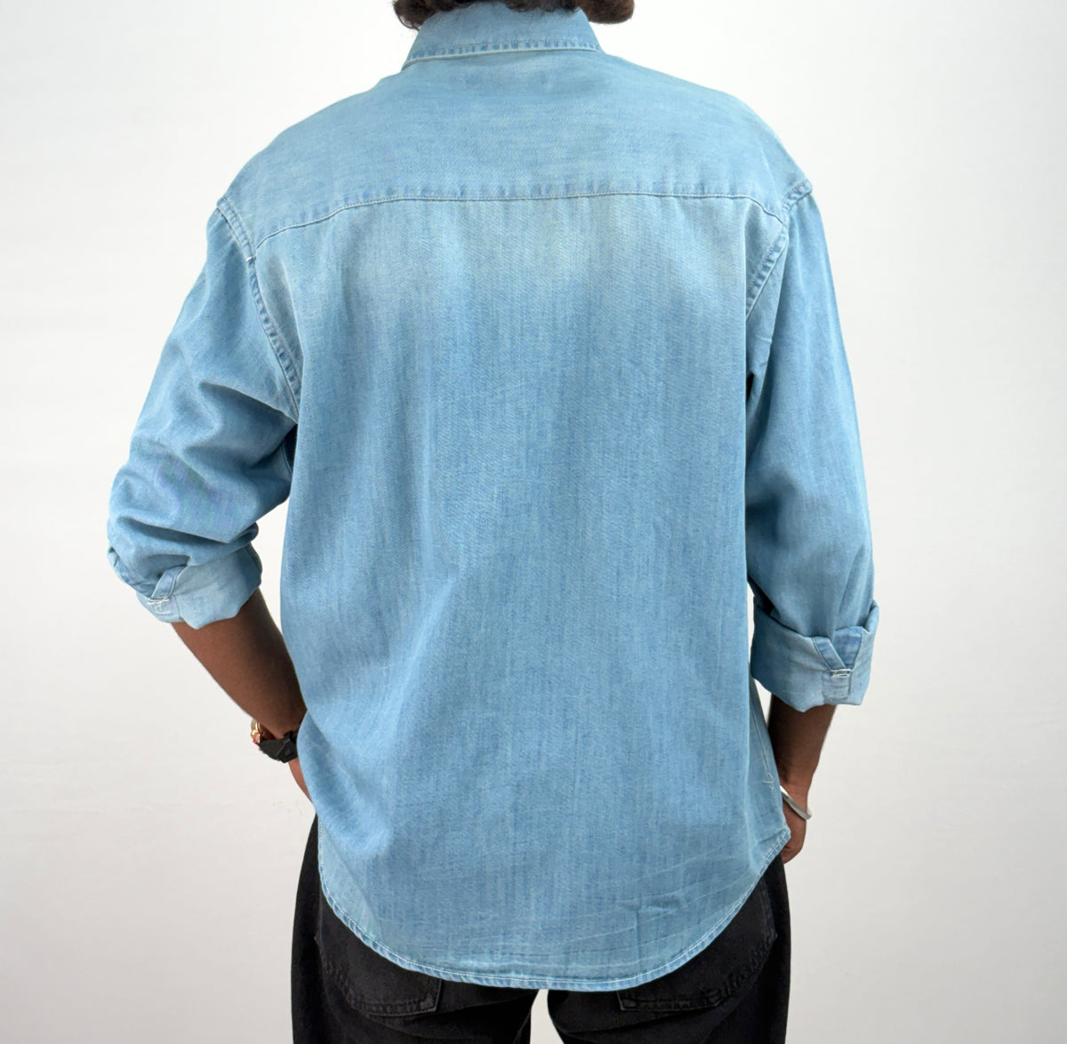 Blue Shade Denim Shirt