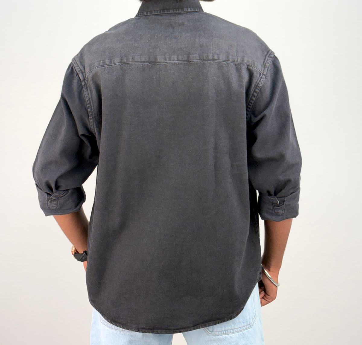 Black Denim Shirt