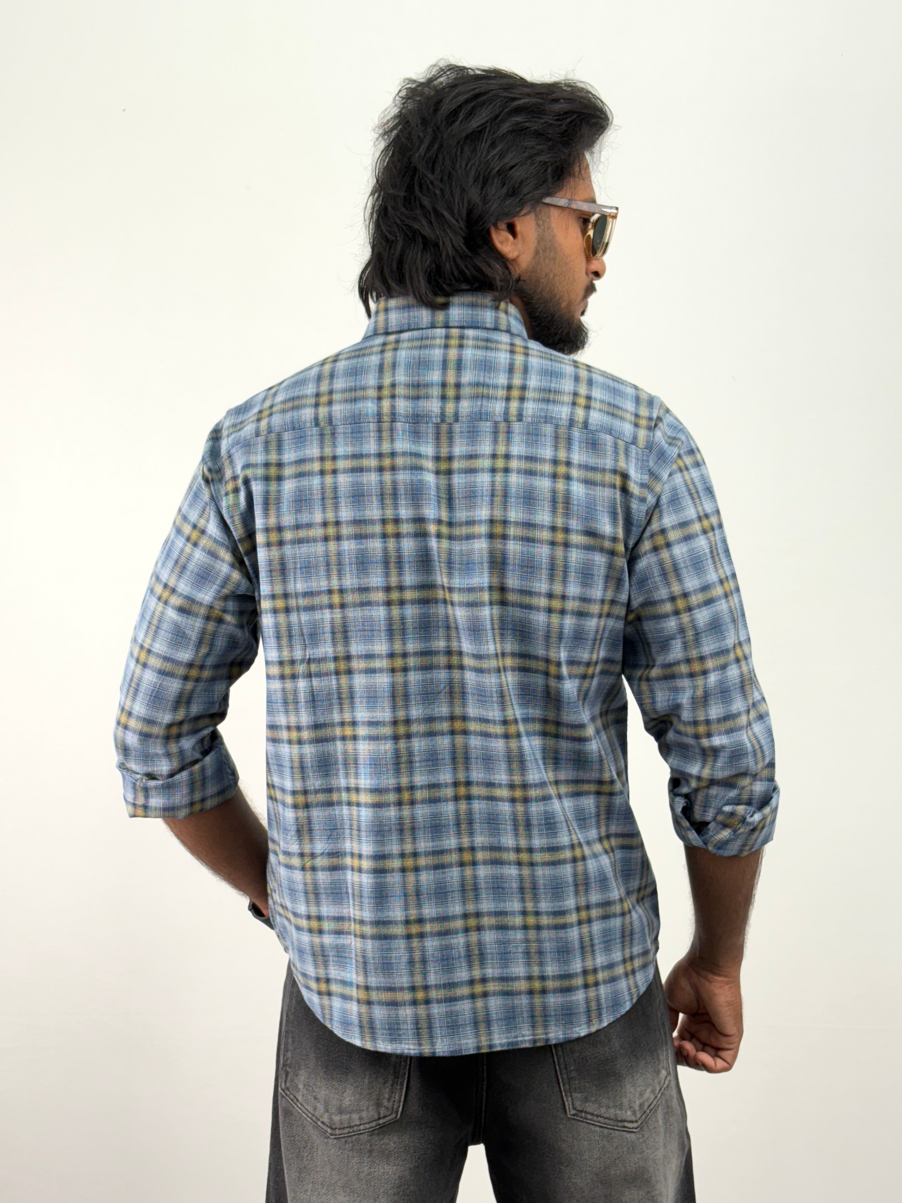Blue Flannel Shirt