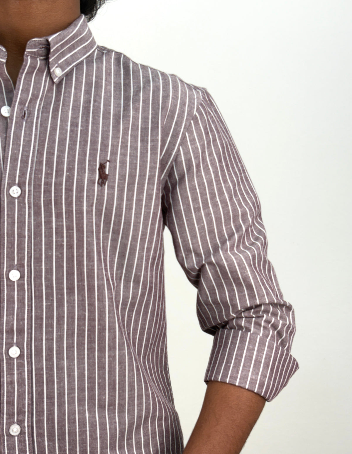 Mavue Linen Stripe Shirt
