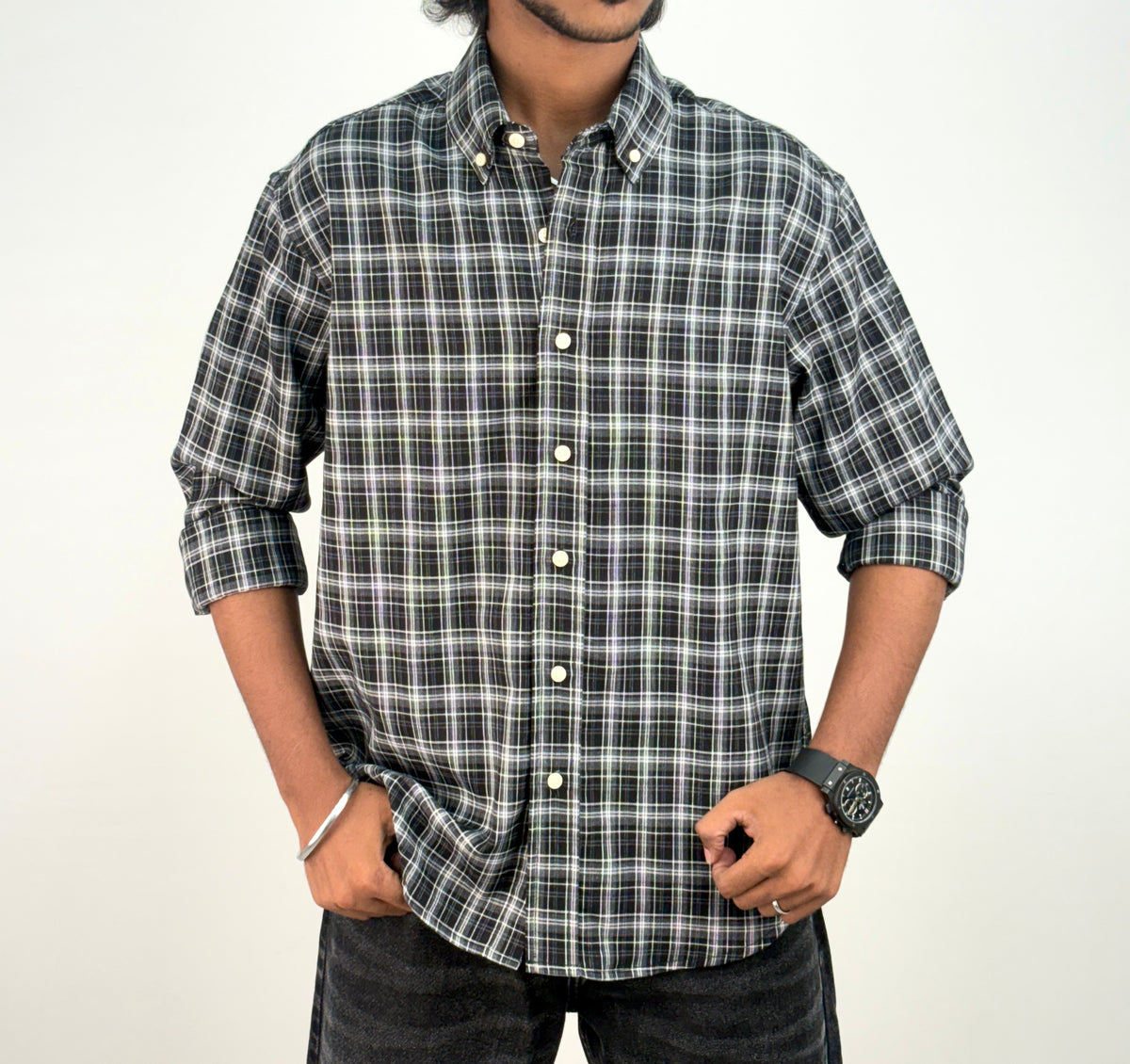 Black 1 IMP Flannel Shirt 8