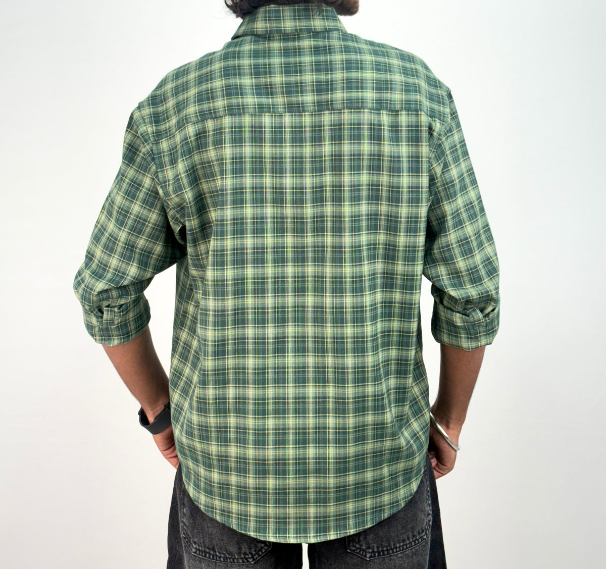 Green IMP Flannel Shirt 8