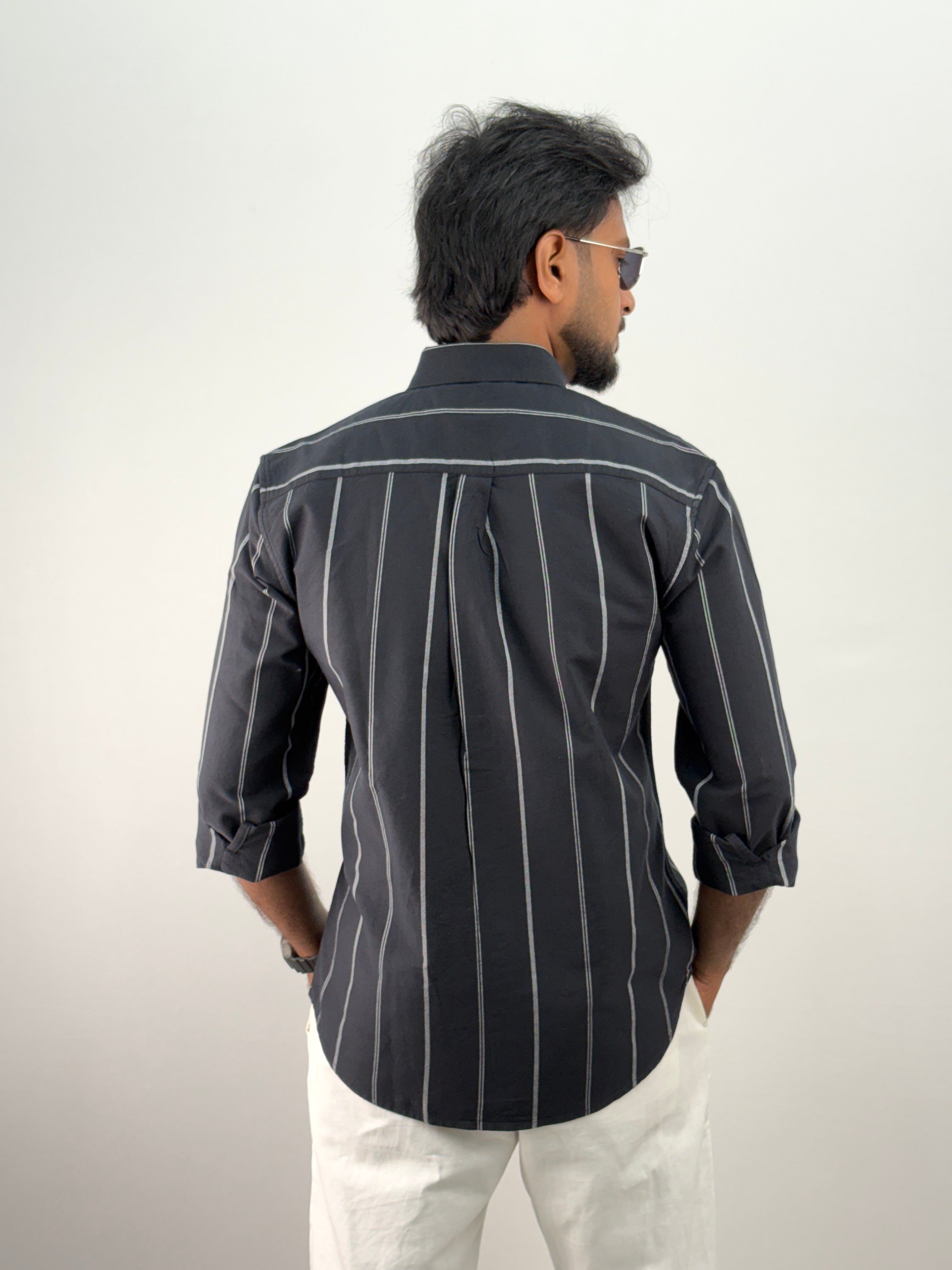 Black Stripe Shirt