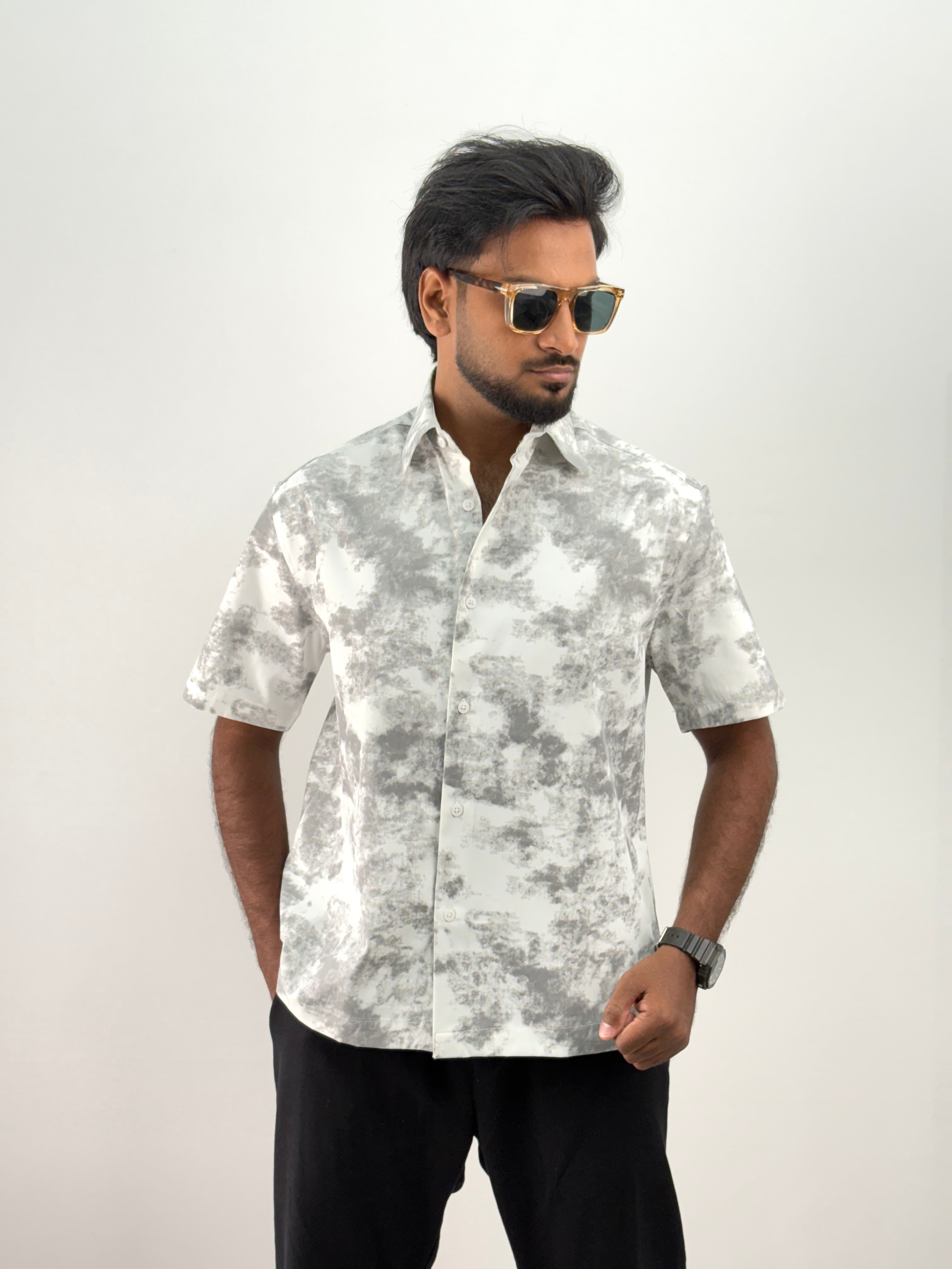 White IMP Boxy Fit Shirt