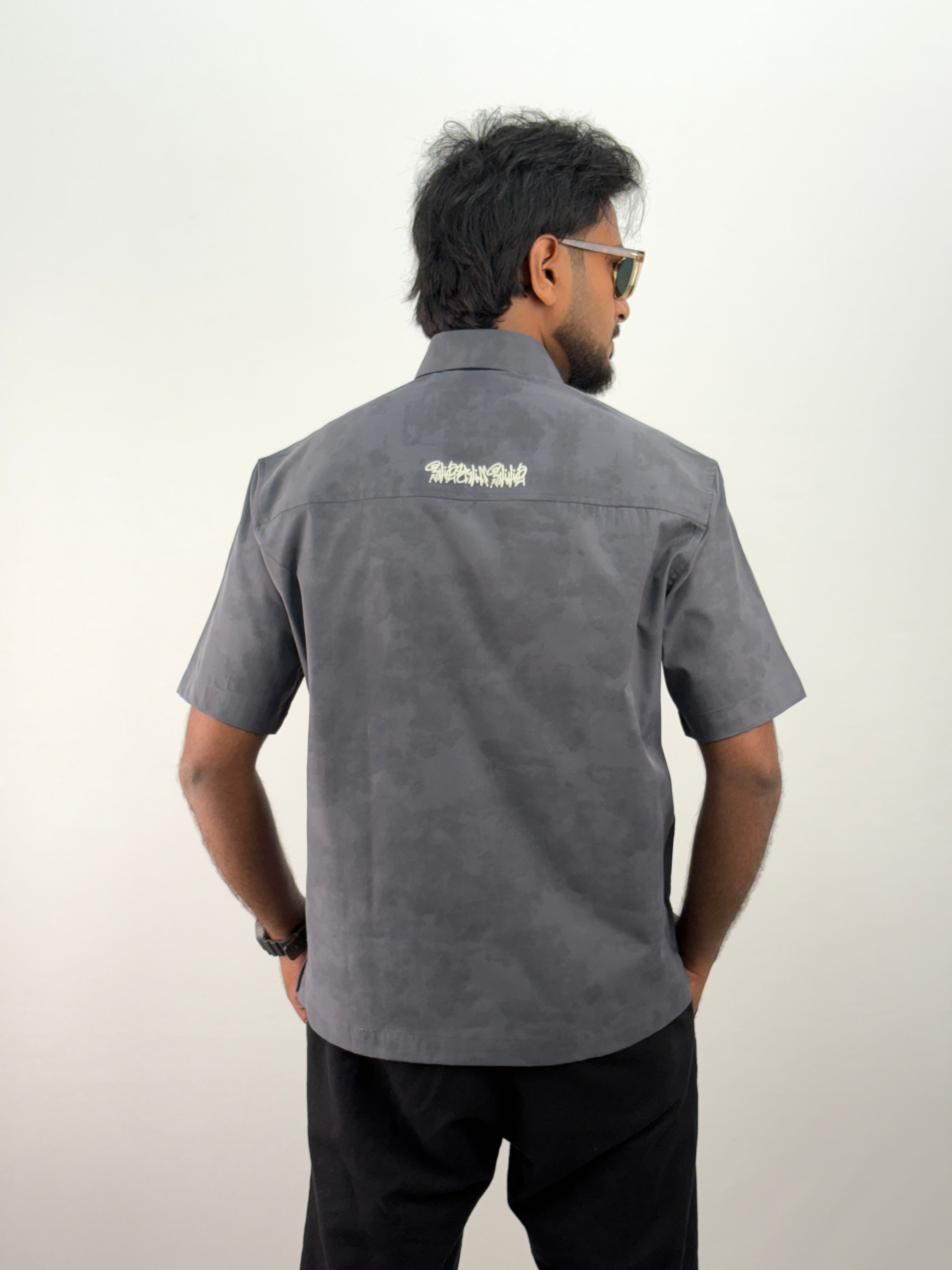 Dark Grey IMP Boxy Fit Shirt