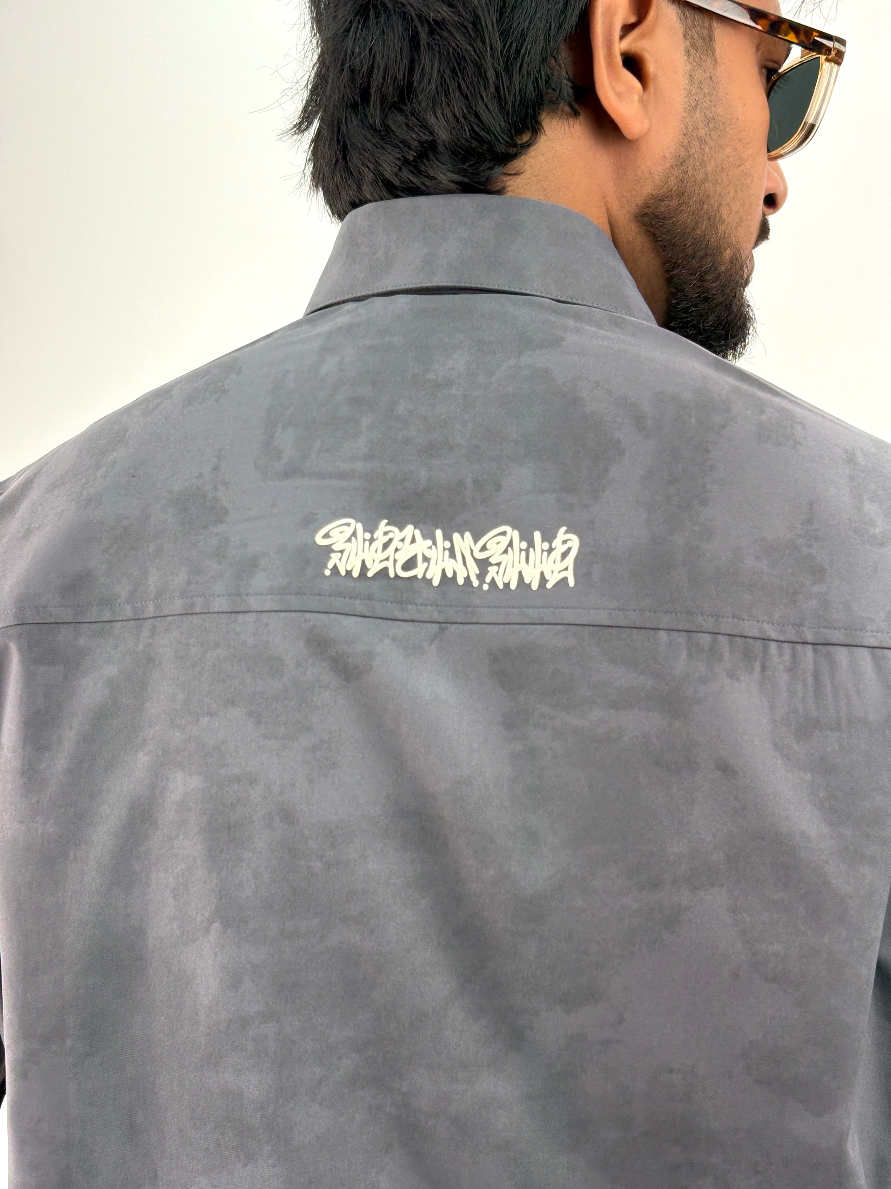 Dark Grey IMP Boxy Fit Shirt