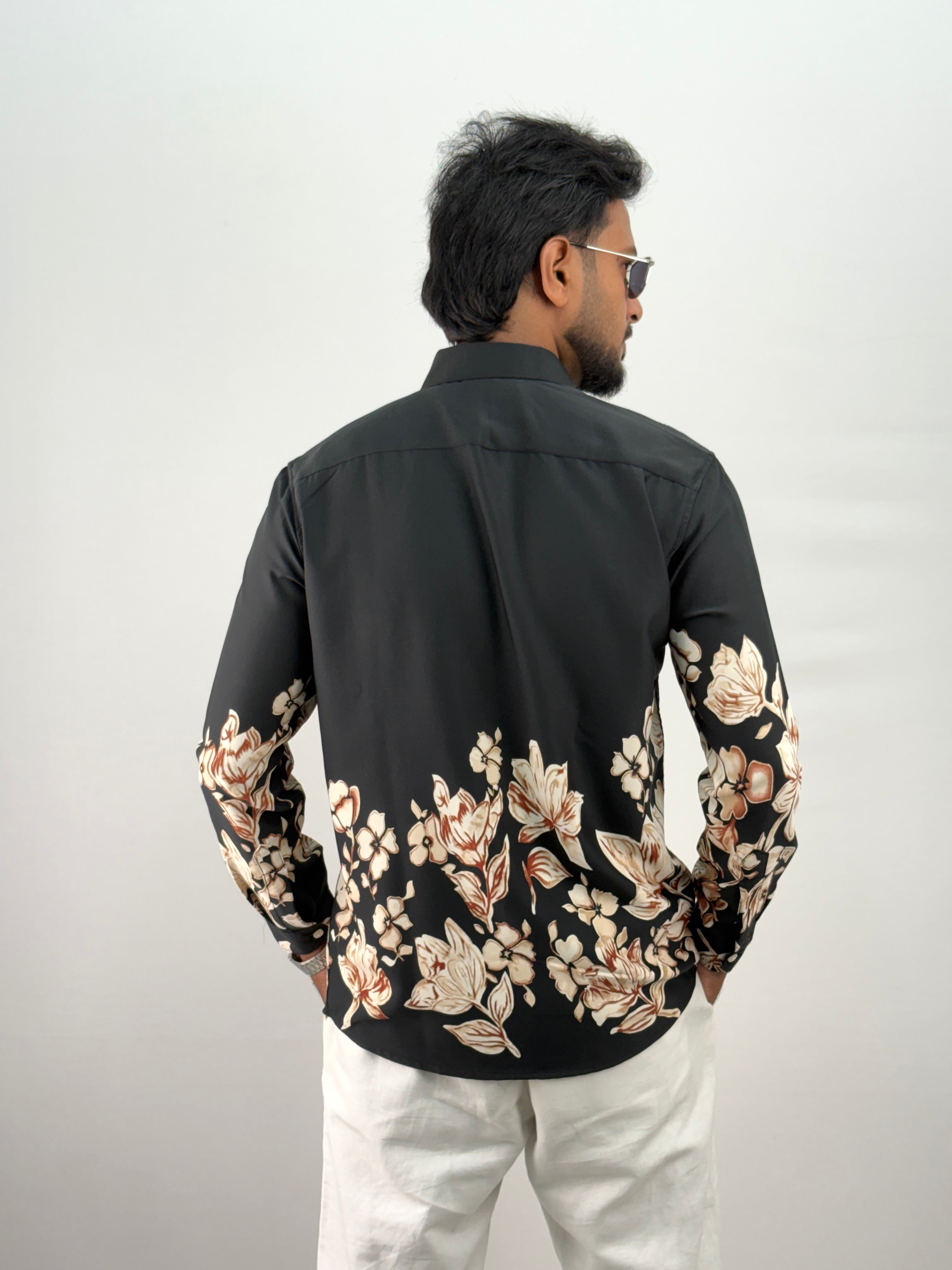 Black Bottom Printed Shirt 4