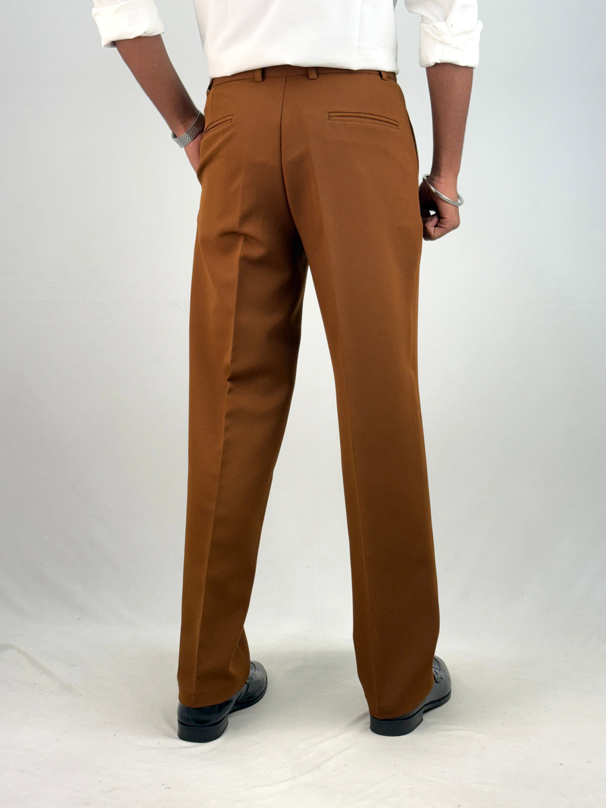Brown Korean Baggy Pant