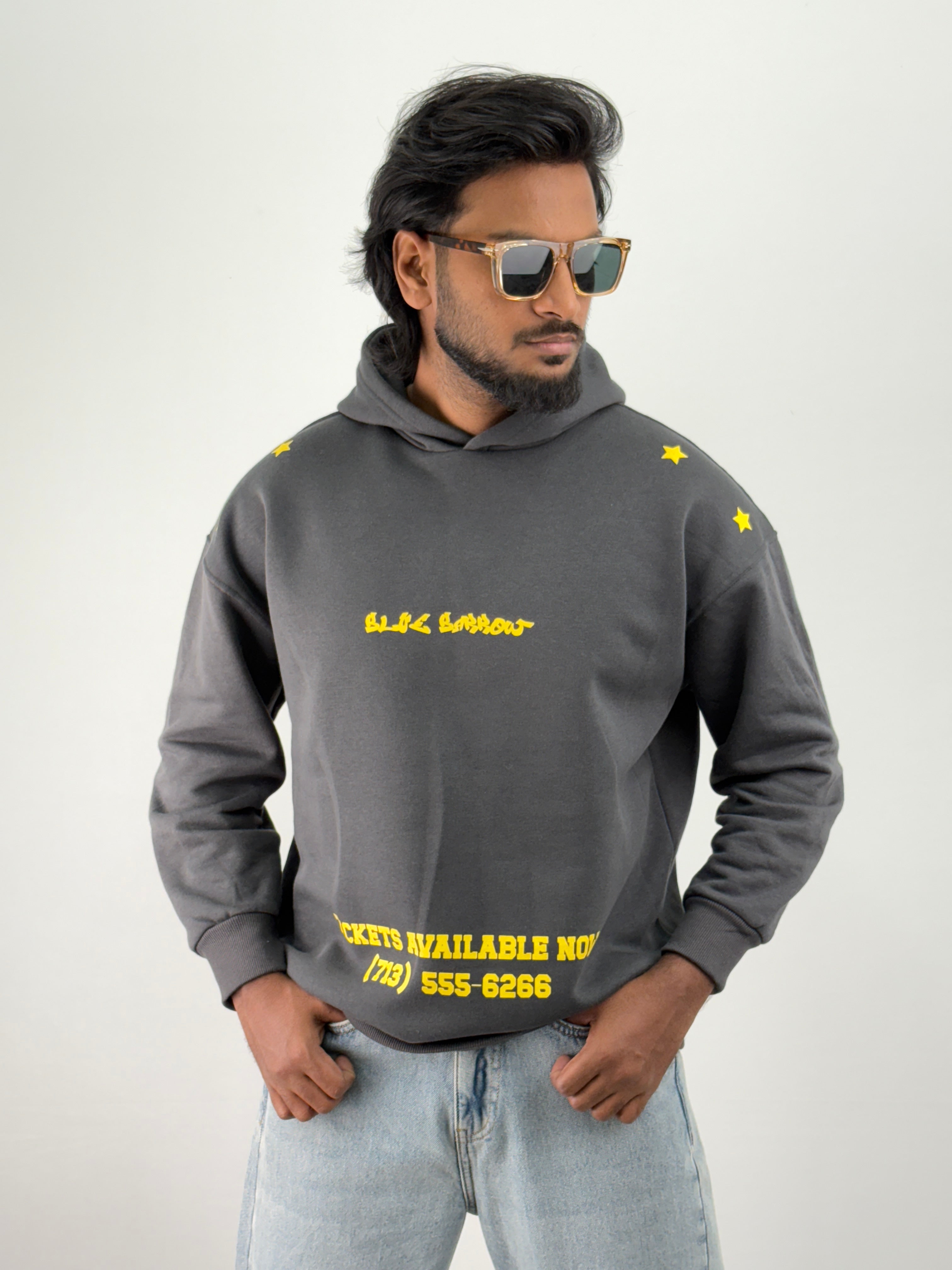 Black Oversized Hoodie