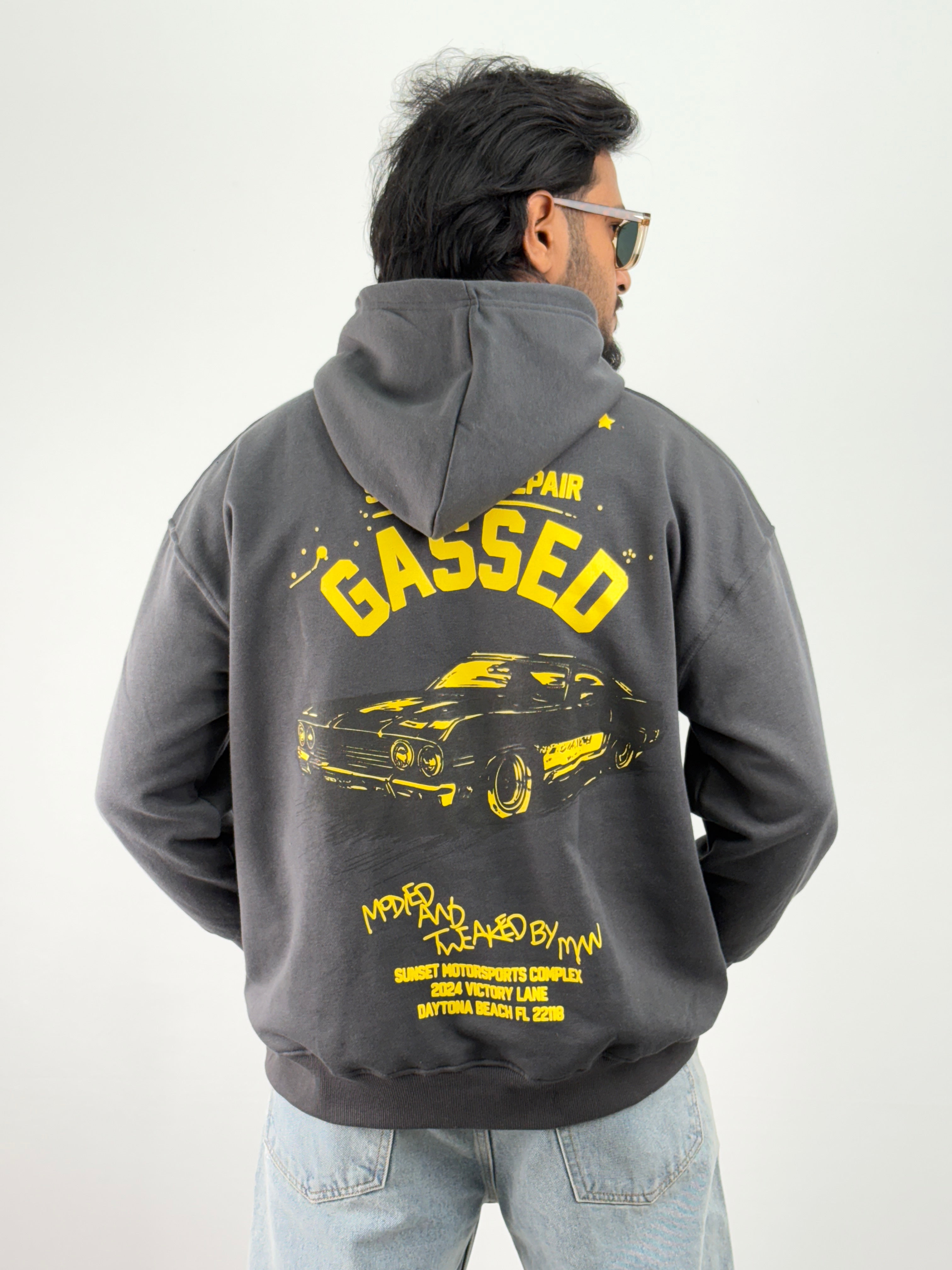 Black Oversized Hoodie