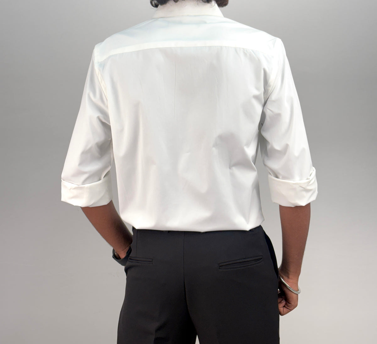 White IMP Embroidery Shirt