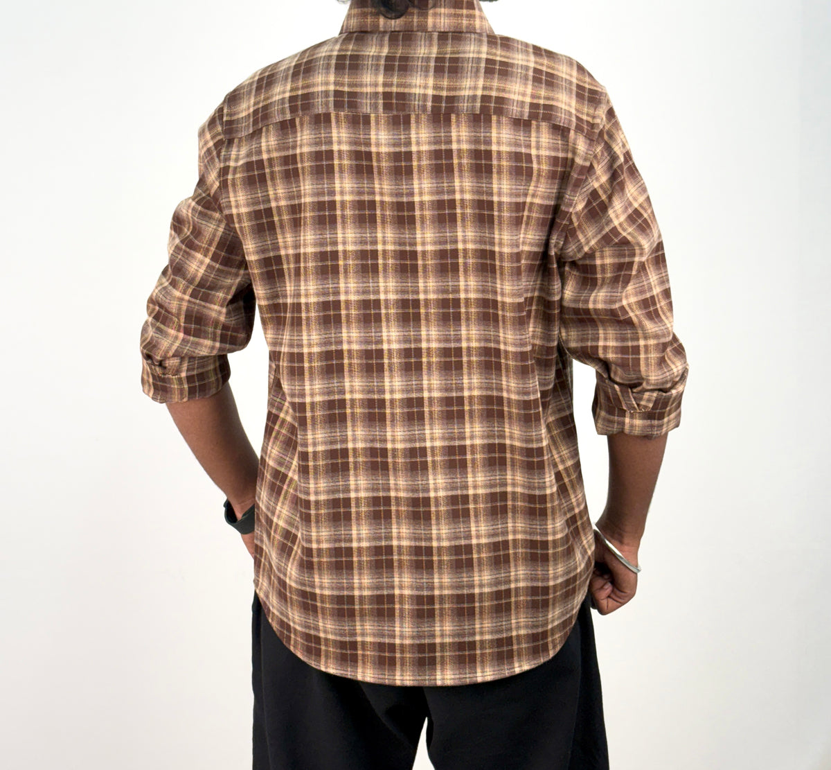 Brown IMP Flannel Shirt 5