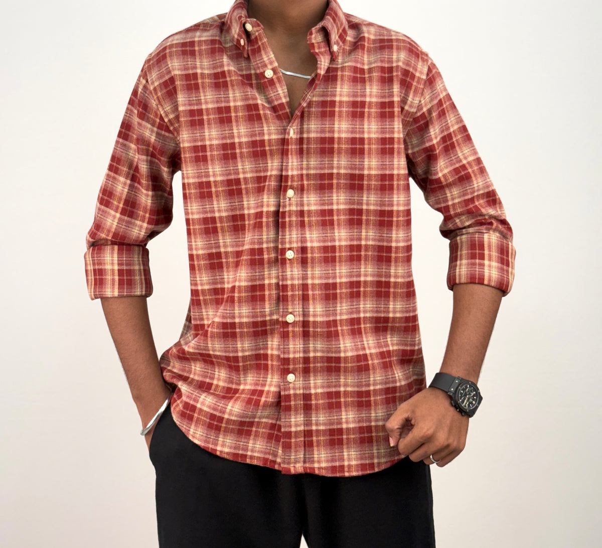 Cherry IMP Flannel Shirt 5