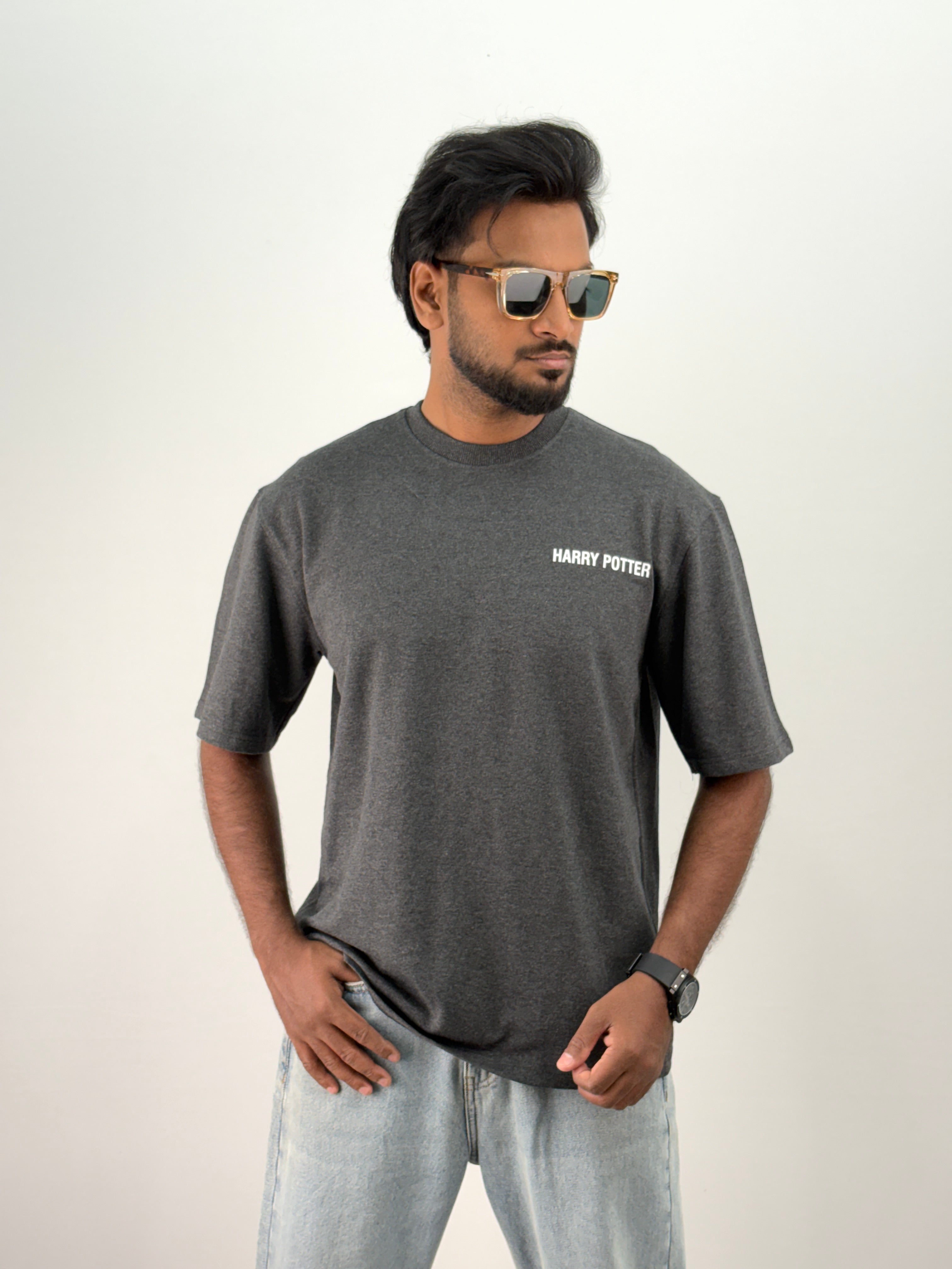 Dark Grey Oversized T-Shirt