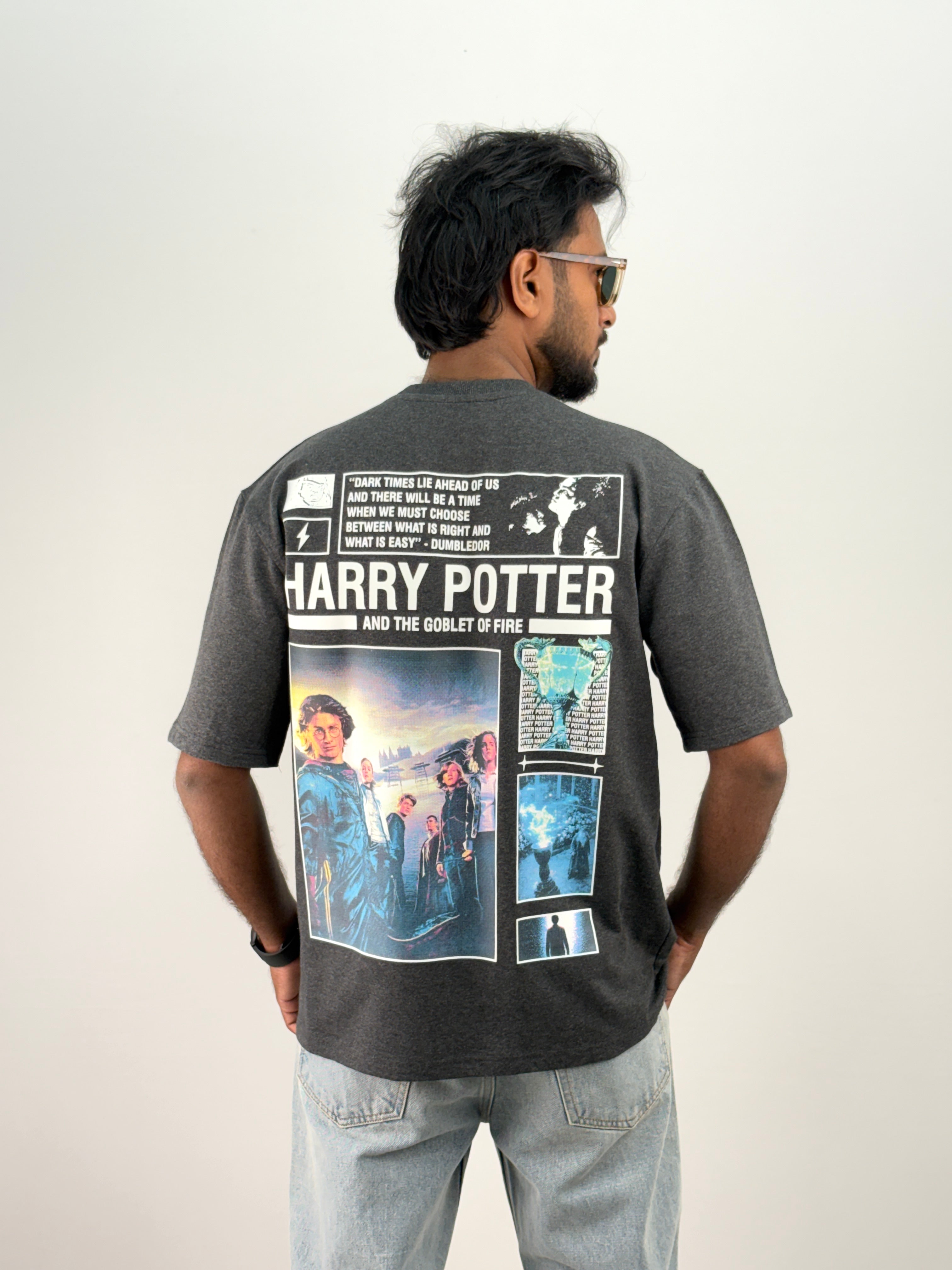 Dark Grey Oversized T-Shirt