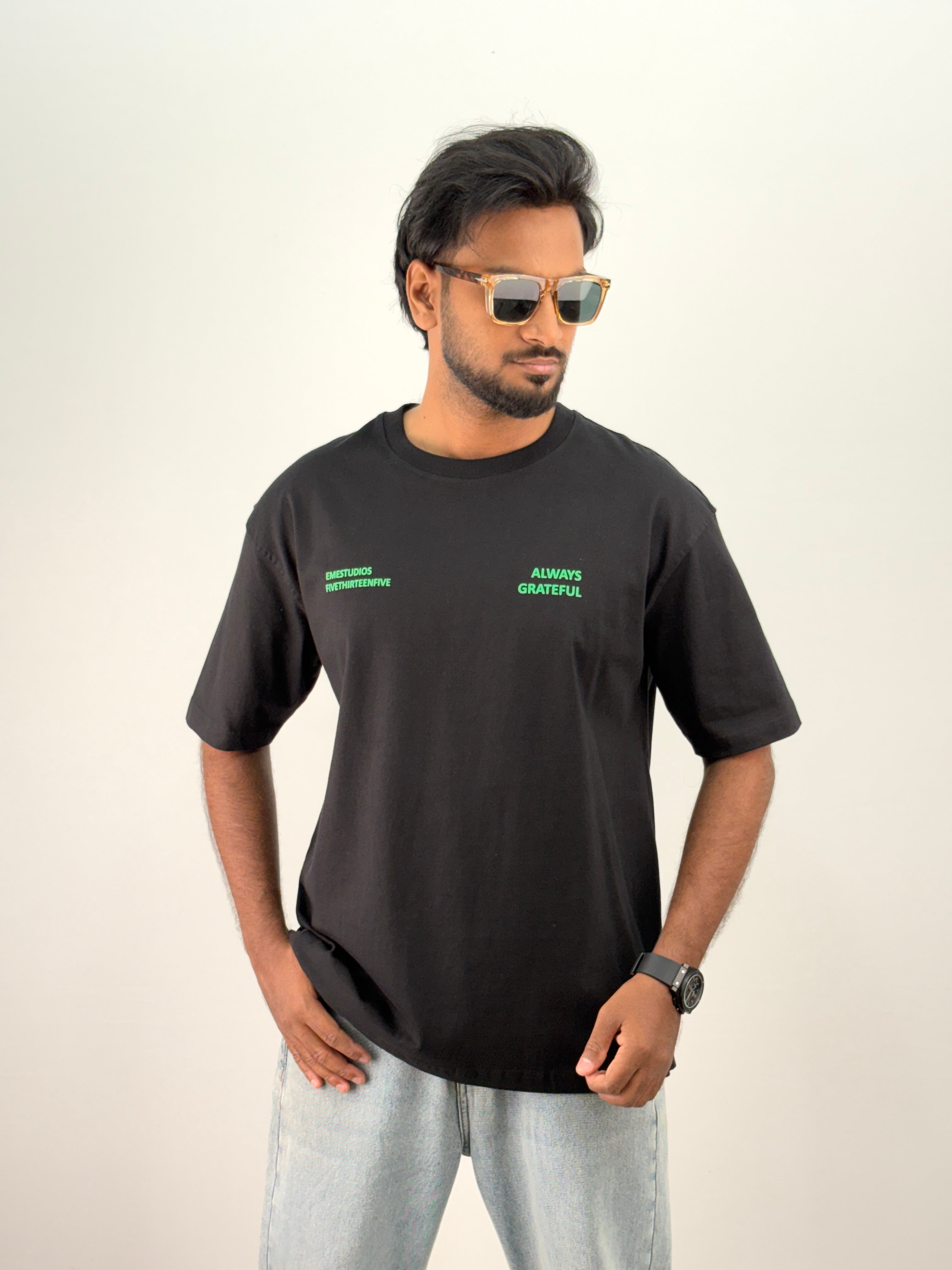 Black Oversized T-Shirt