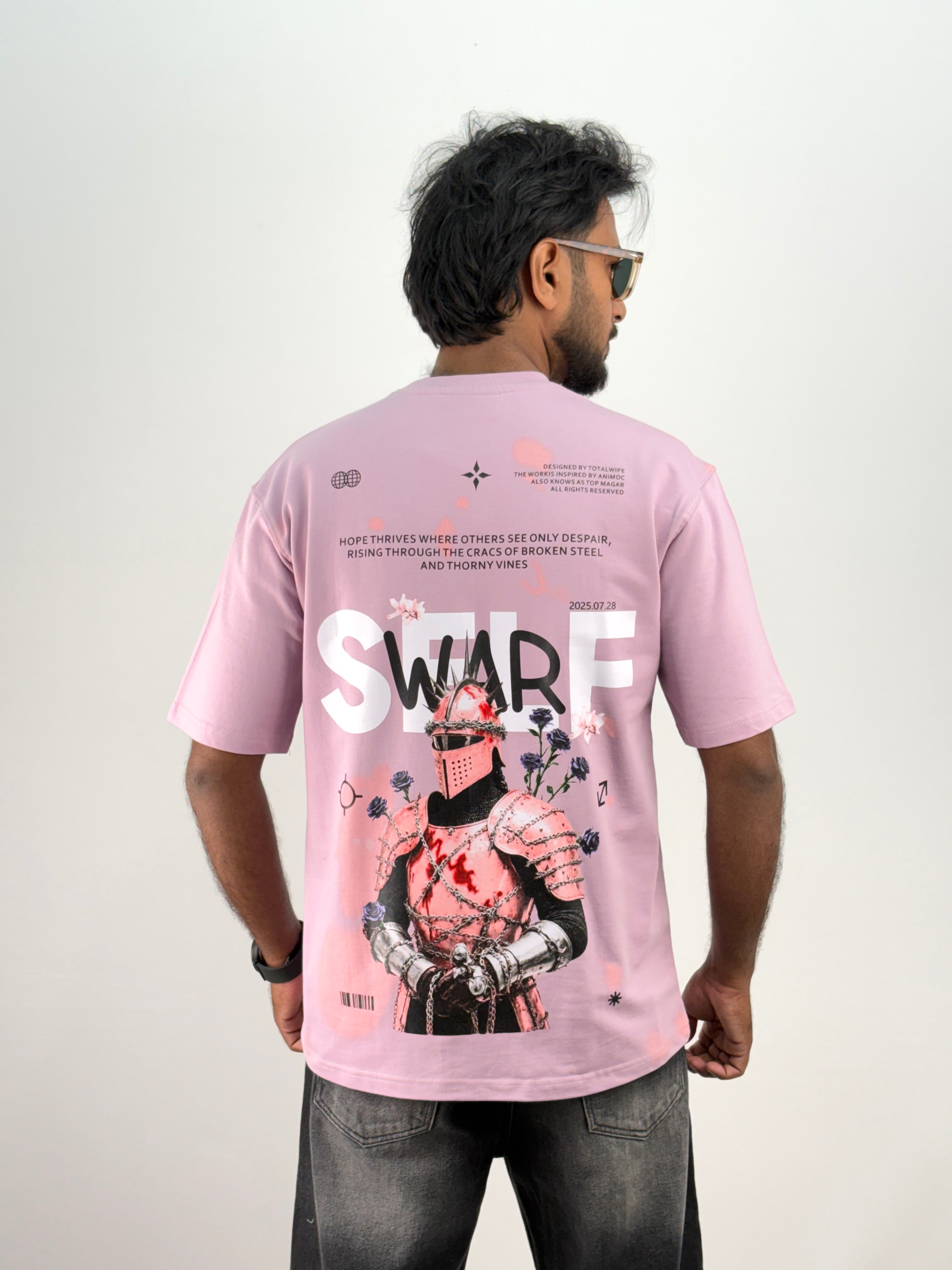 Light Lavender Oversized T-Shirt