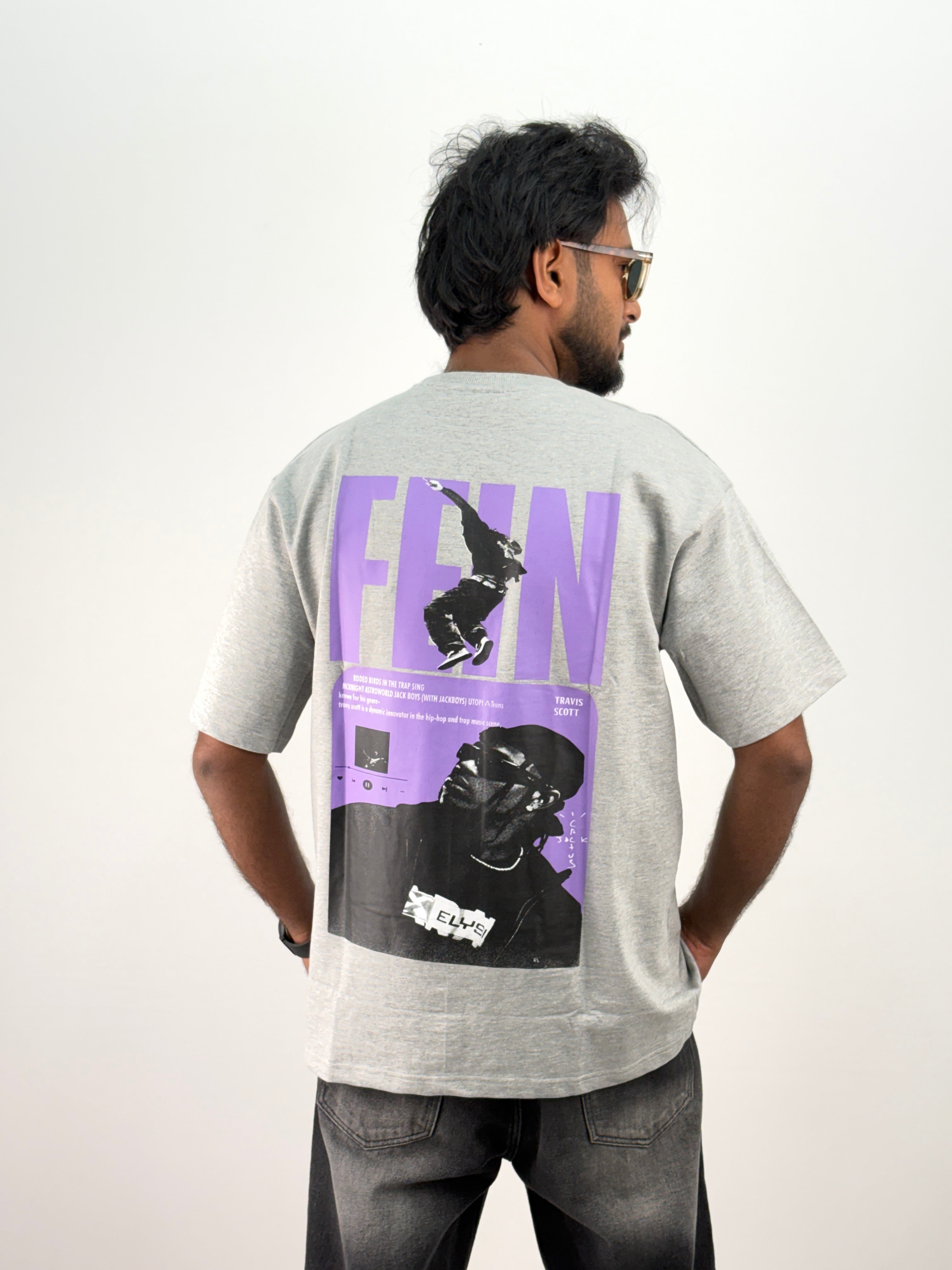 Grey Oversized T-Shirt