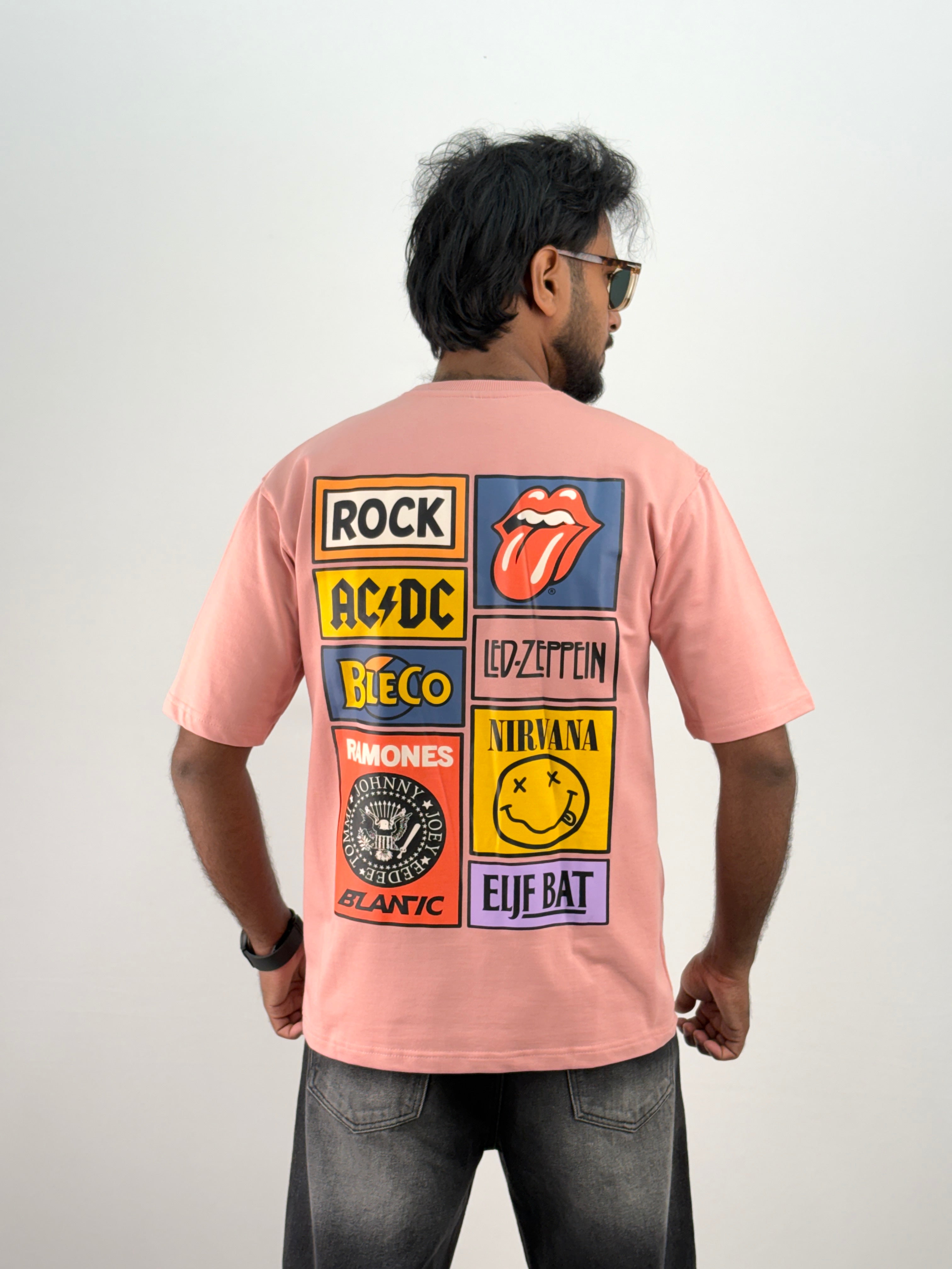 Peach Oversized T-Shirt