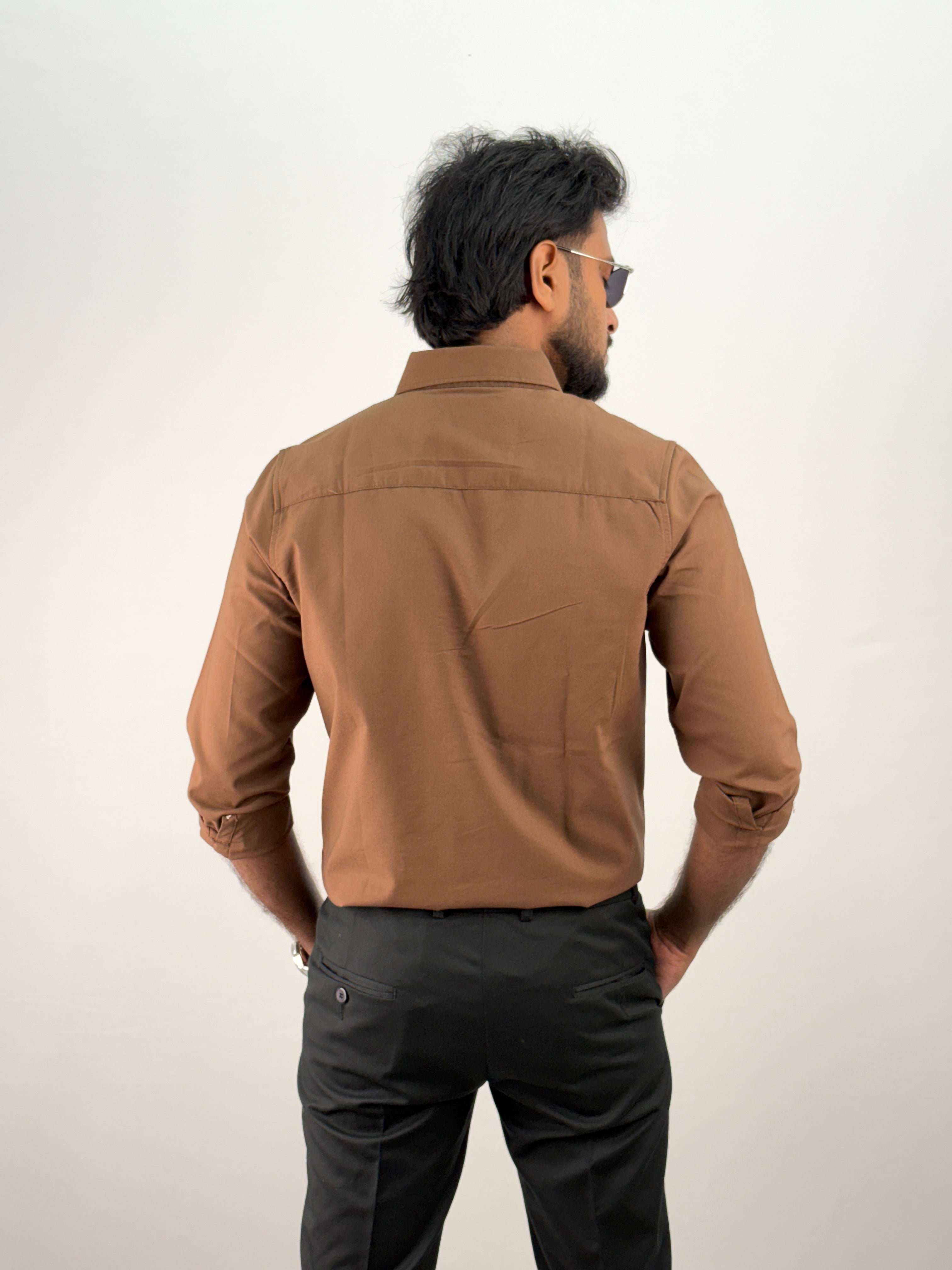 Wood Plain Oxford Shirt 6