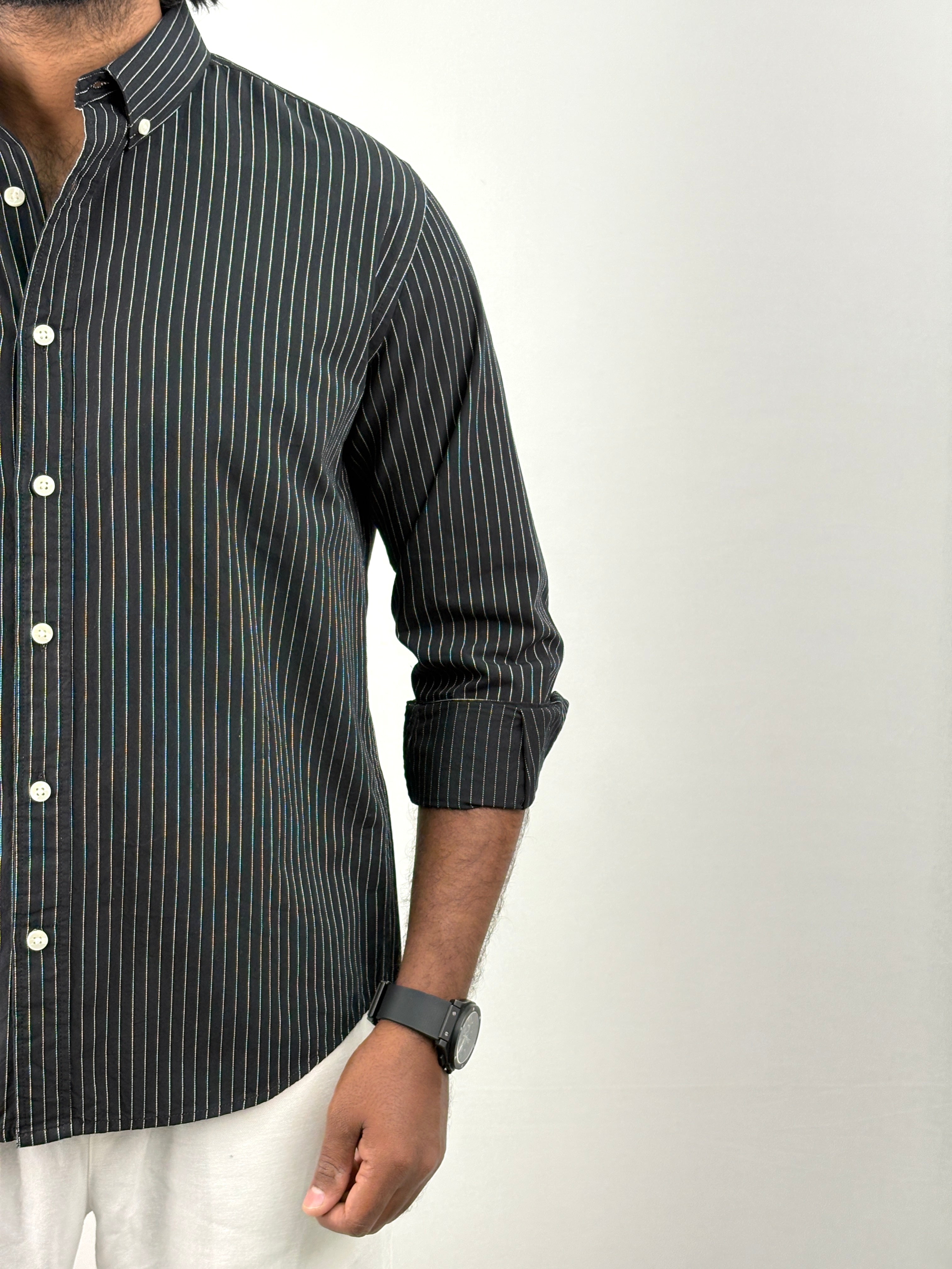 Black Stripe Shirt