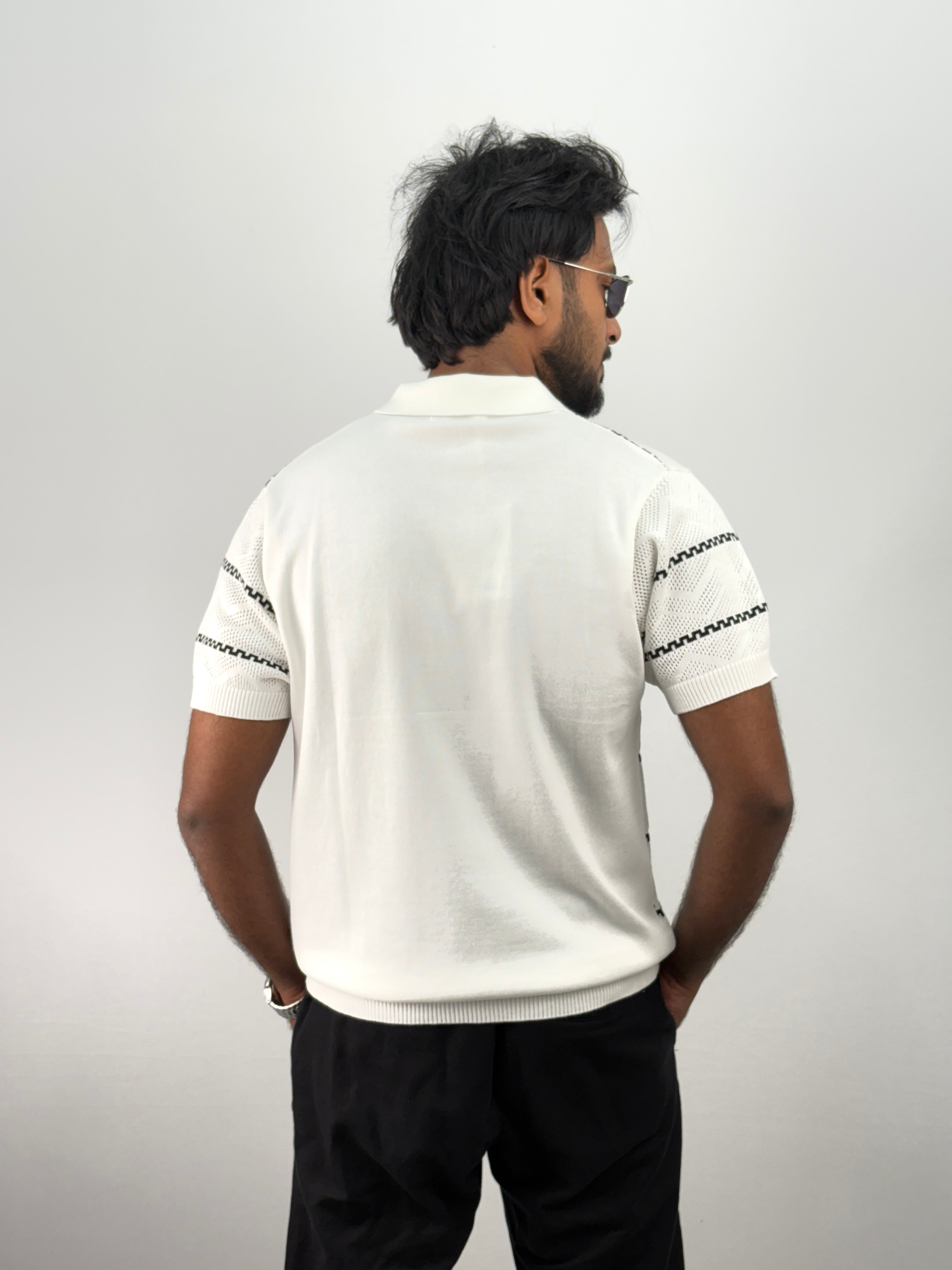 White Polo T-Shirt