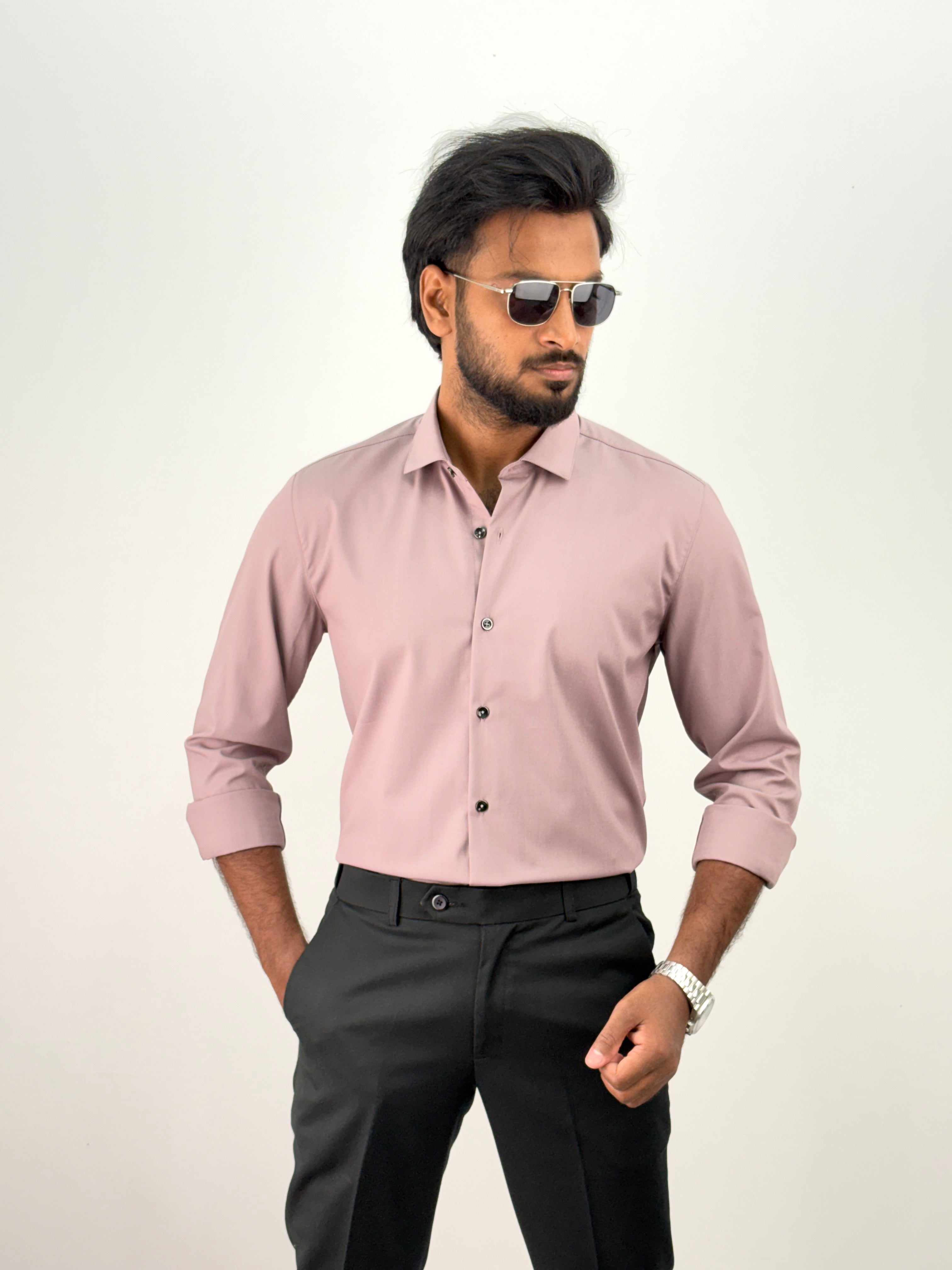 Mauve Liquid Shirt