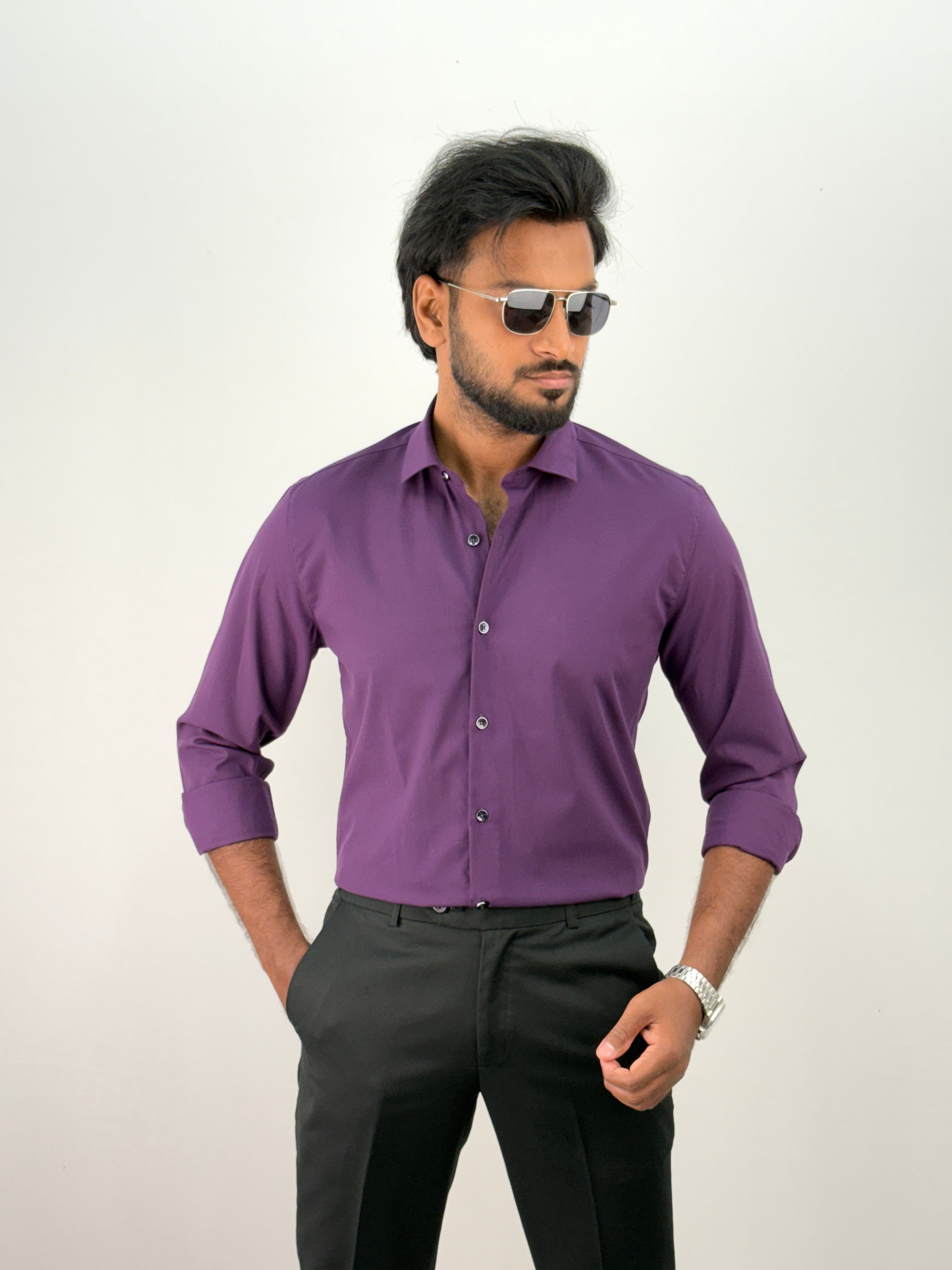 Violet Liquid Shirt