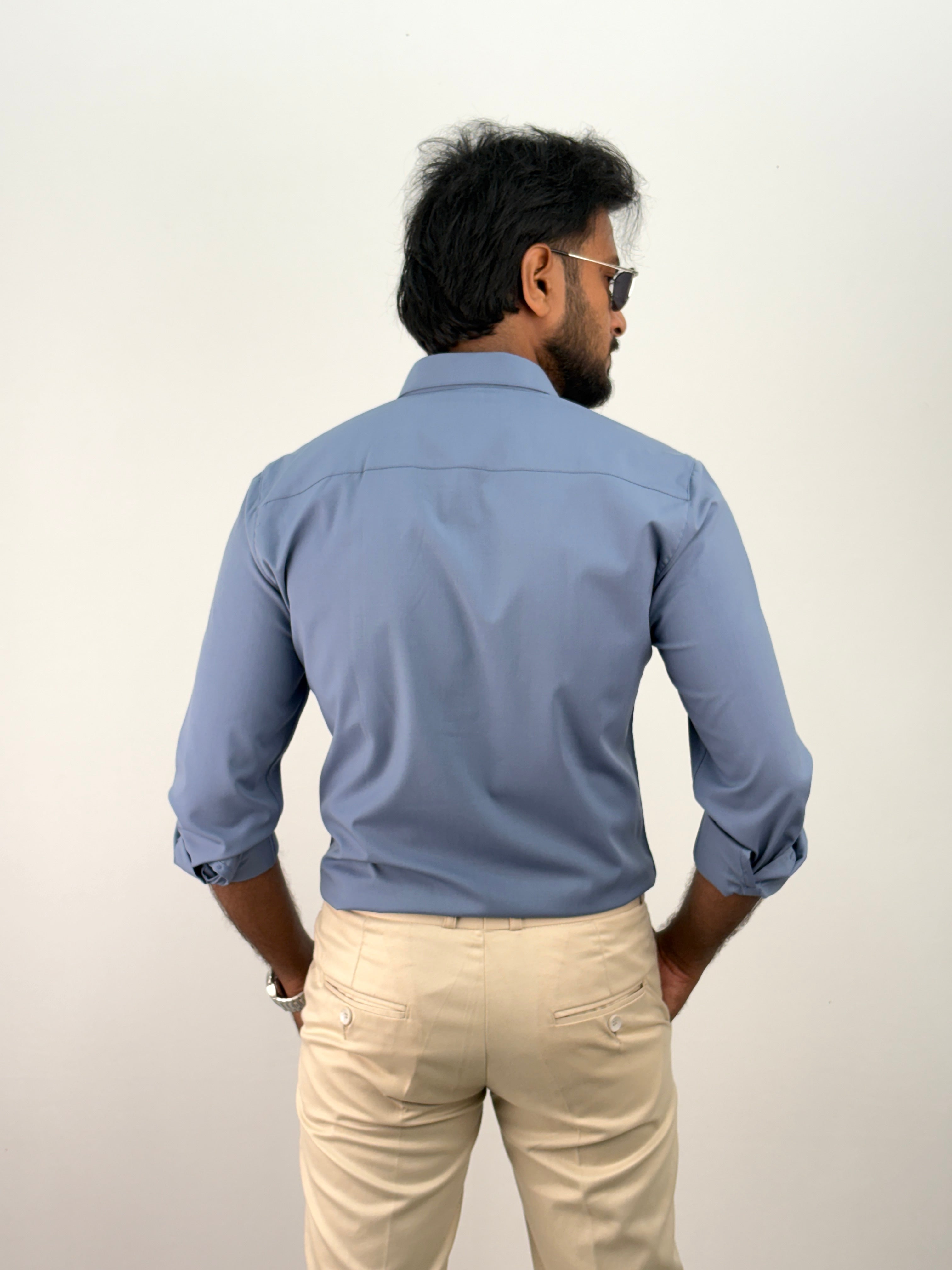 Blue Liquid Shirt