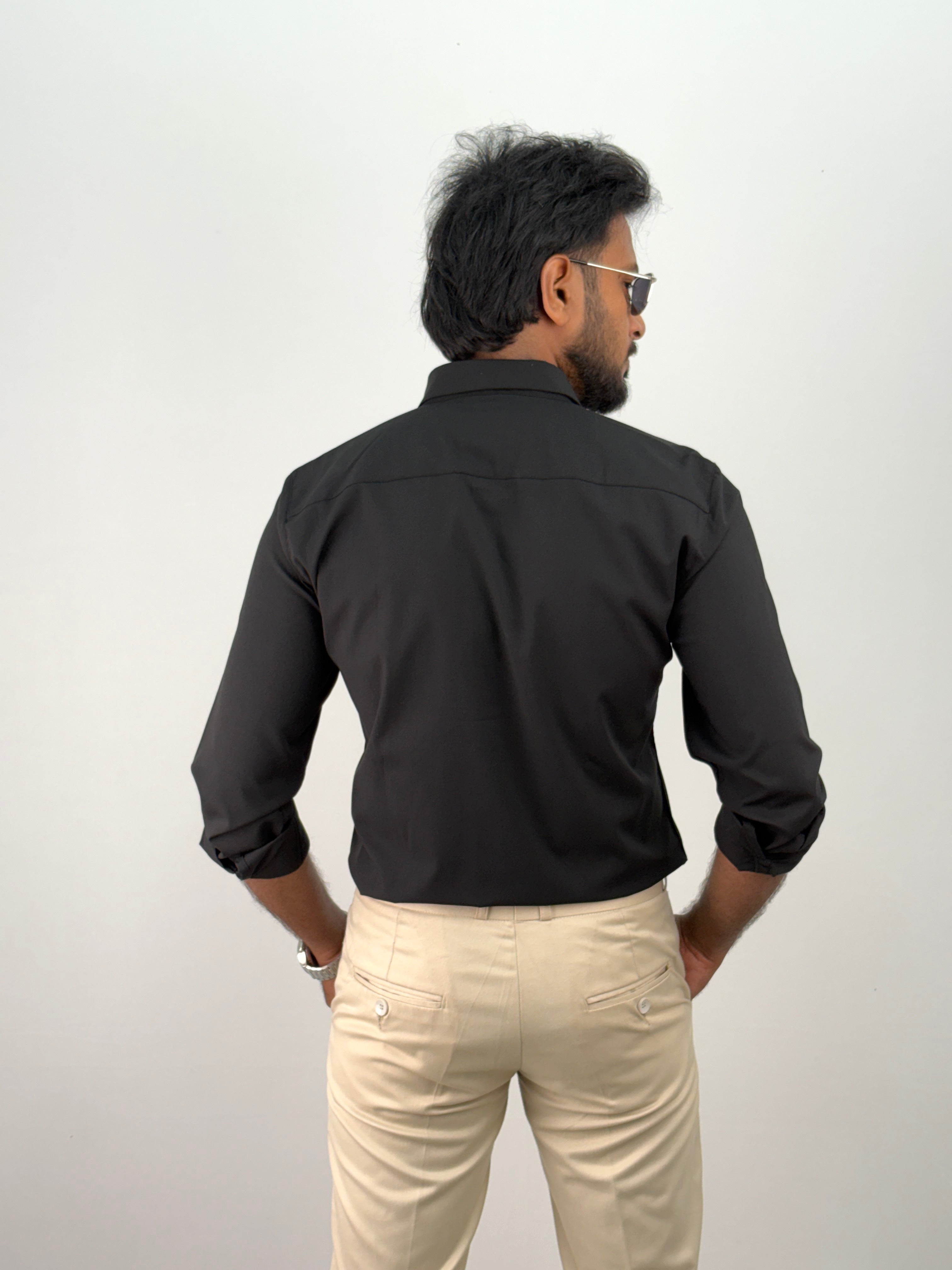 Black Liquid Shirt