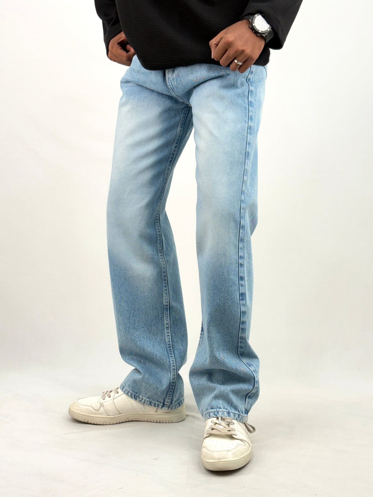 Blue Straight Fit Jean 1