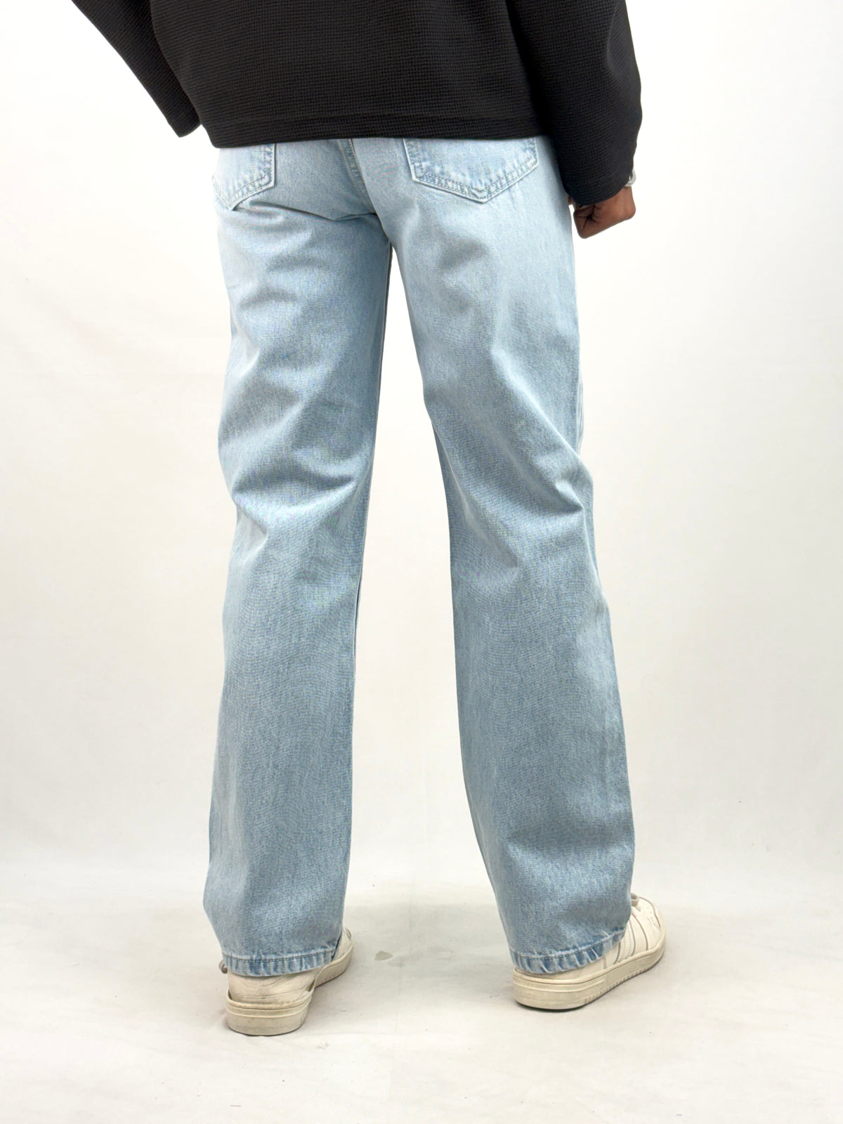 Ice Blue Straight Fit Jean 1