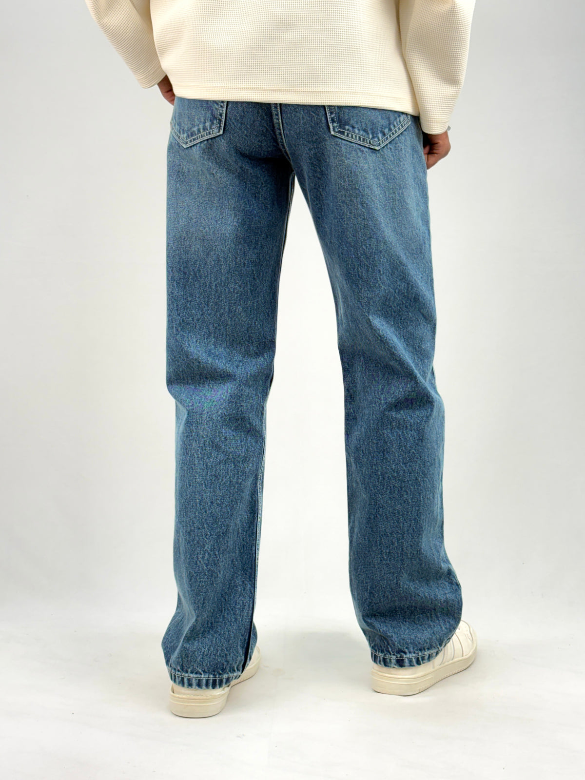 Denim Blue Straight Fit Jean 1