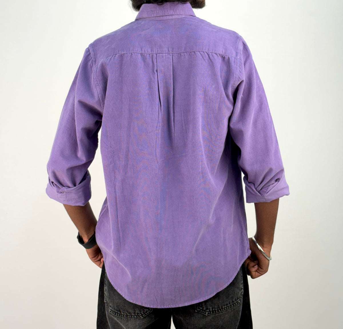 Lavender Corduroy Shirt 2