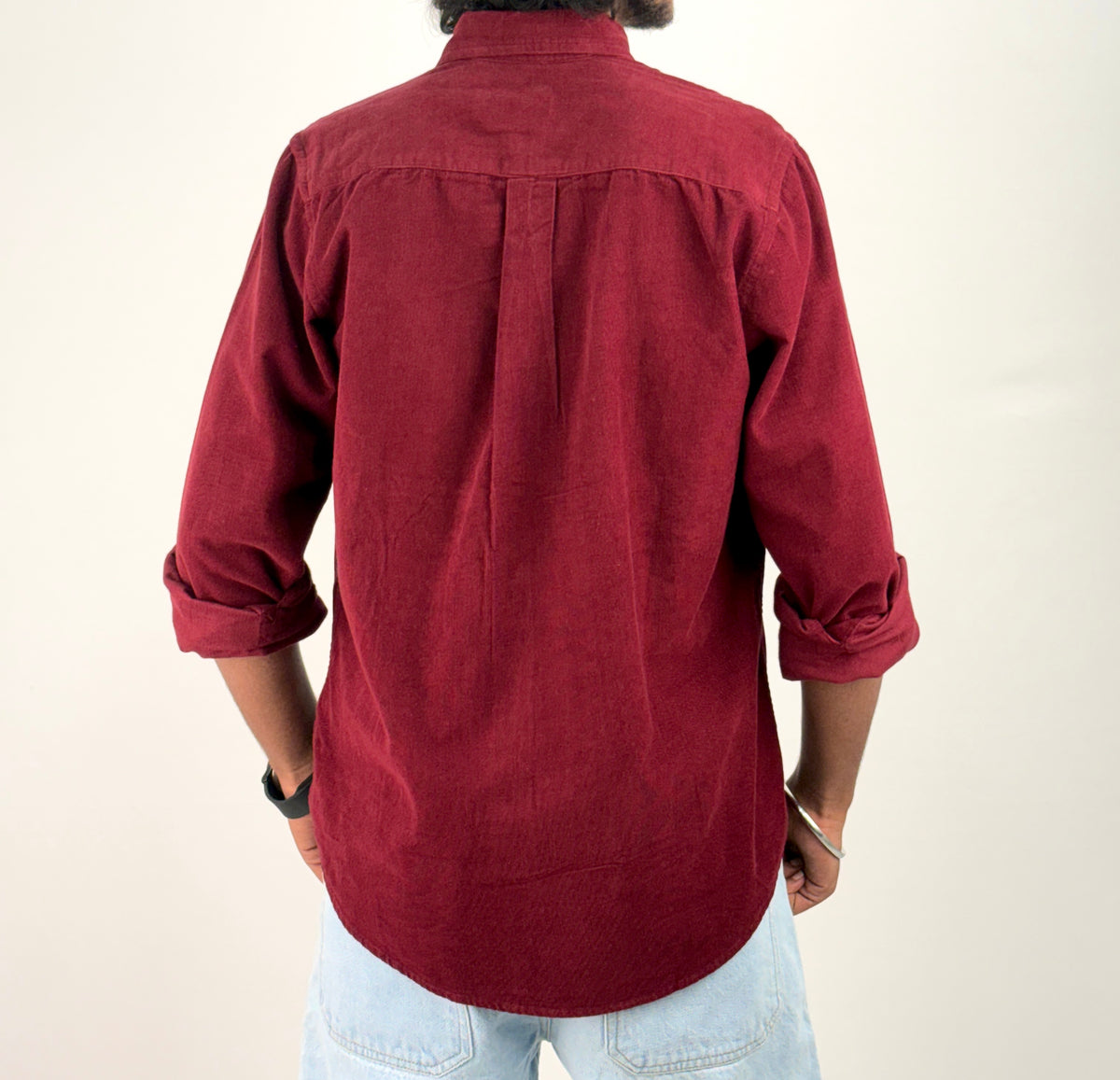 Red Corduroy Shirt 2