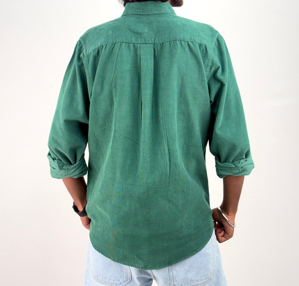 Green Corduroy Shirt 2