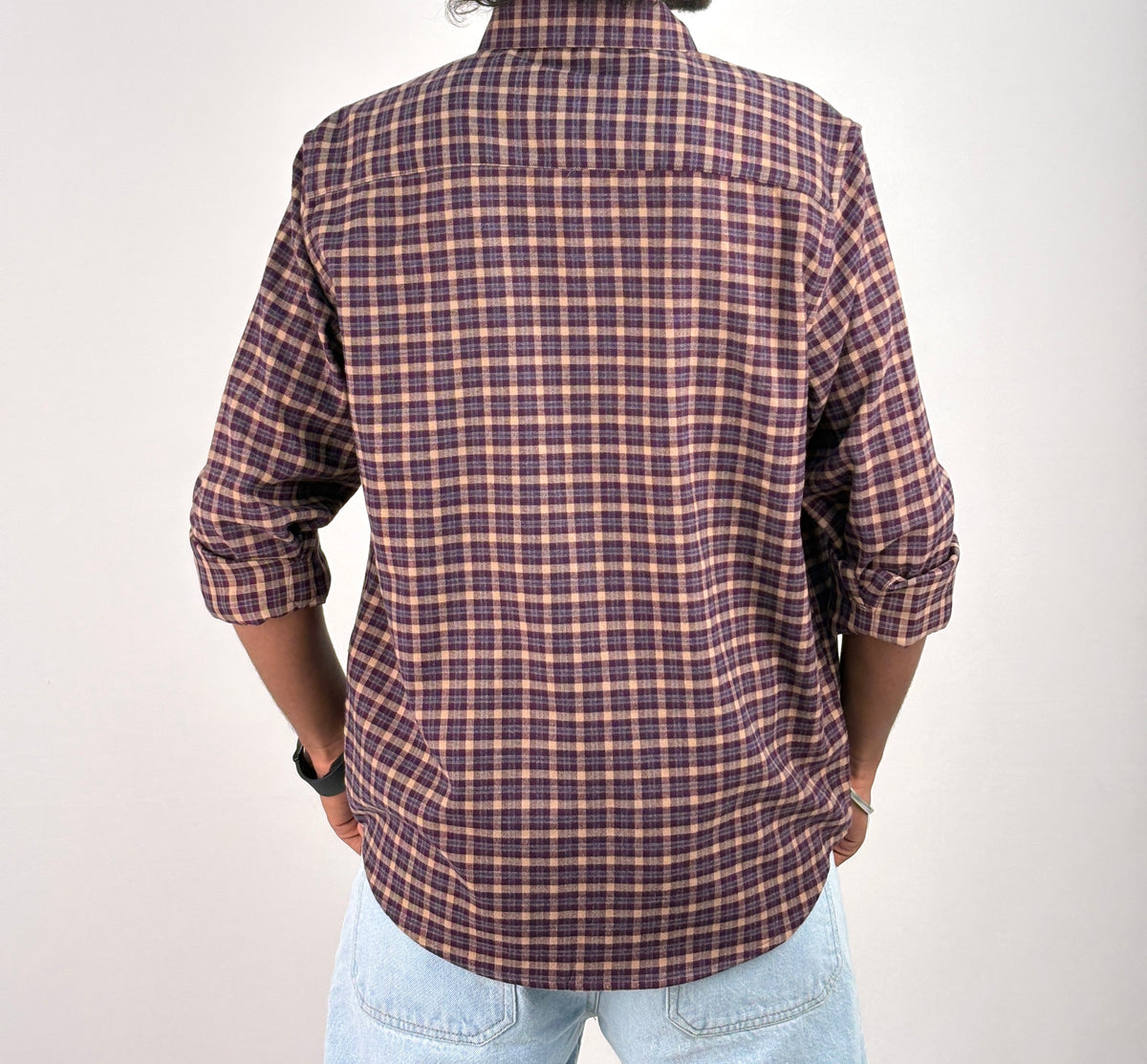 Violet IMP Flannel Shirt 6