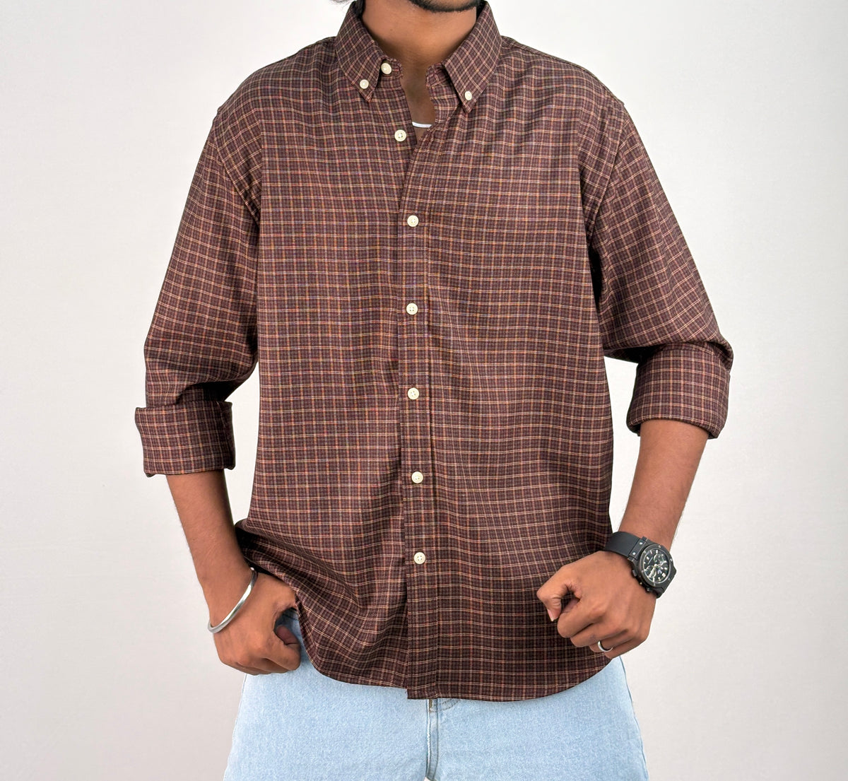 Marooon IMP Flannel Shirt 6