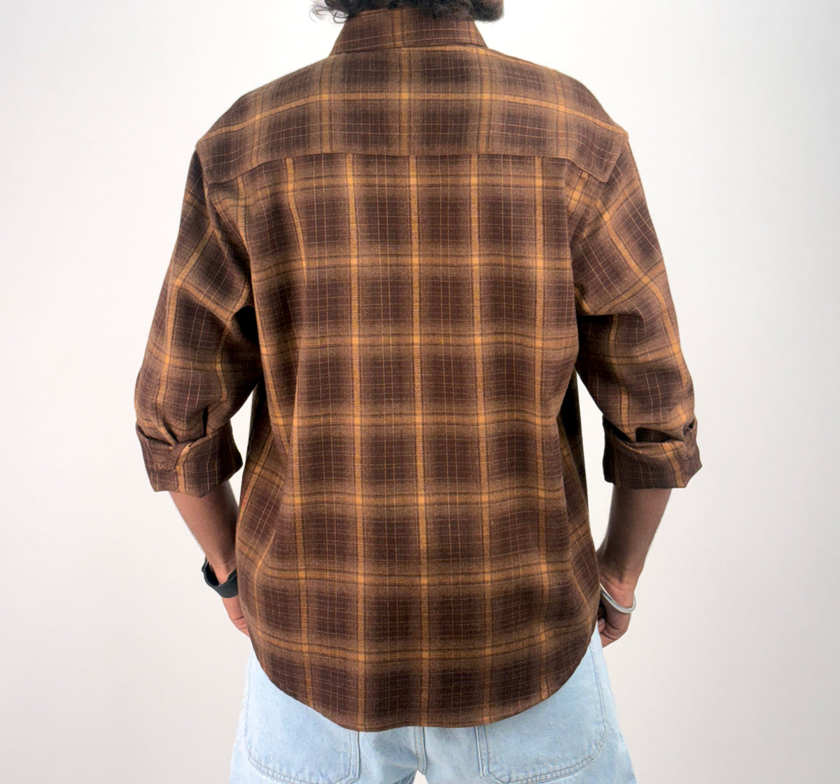 Brown IMP Flannel Shirt 6